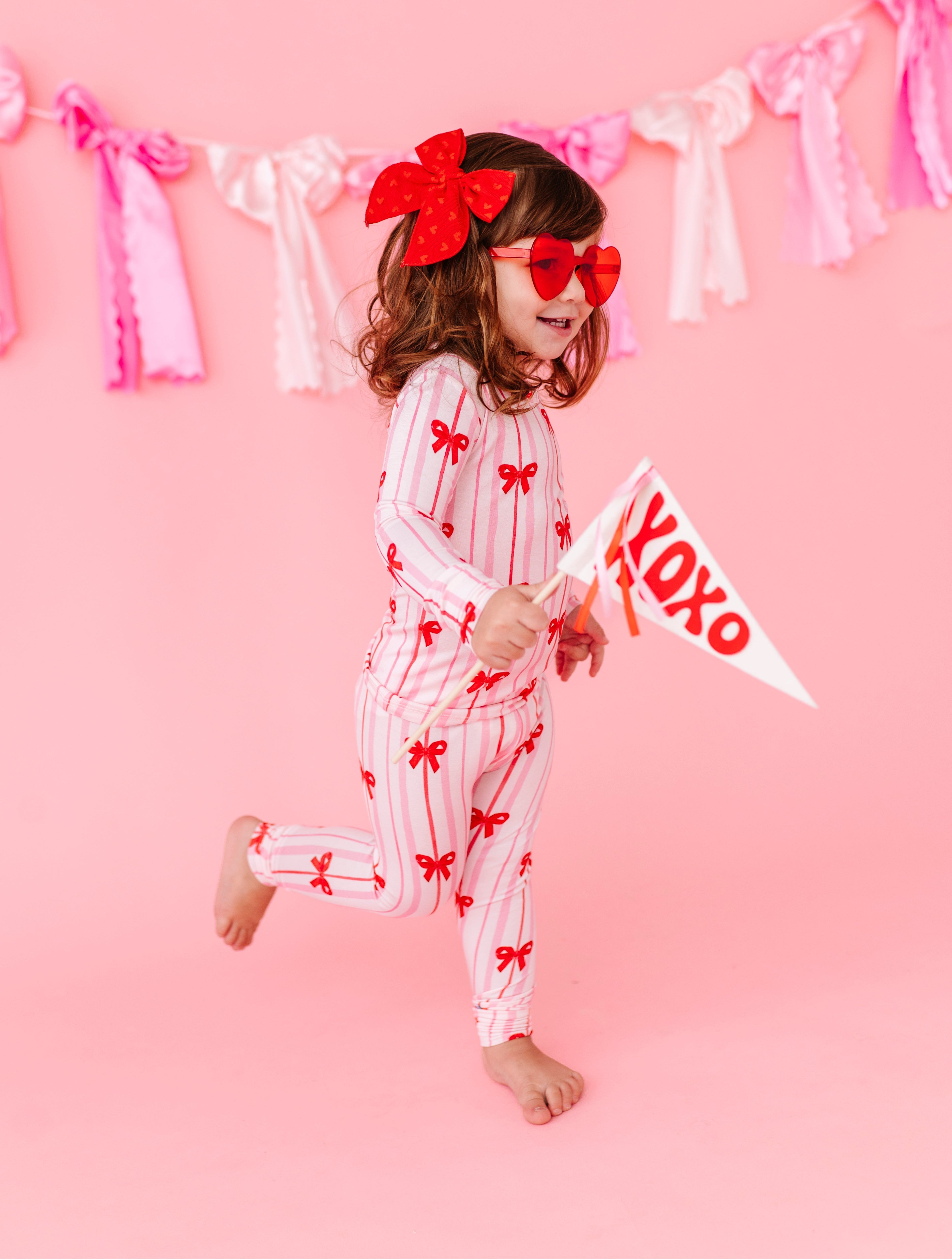 Ruby Ribbons 2-piece Pajamas