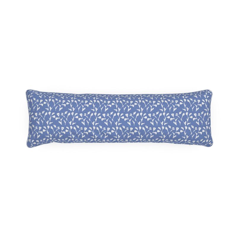 Genevieve Bolster Pillow (blue)