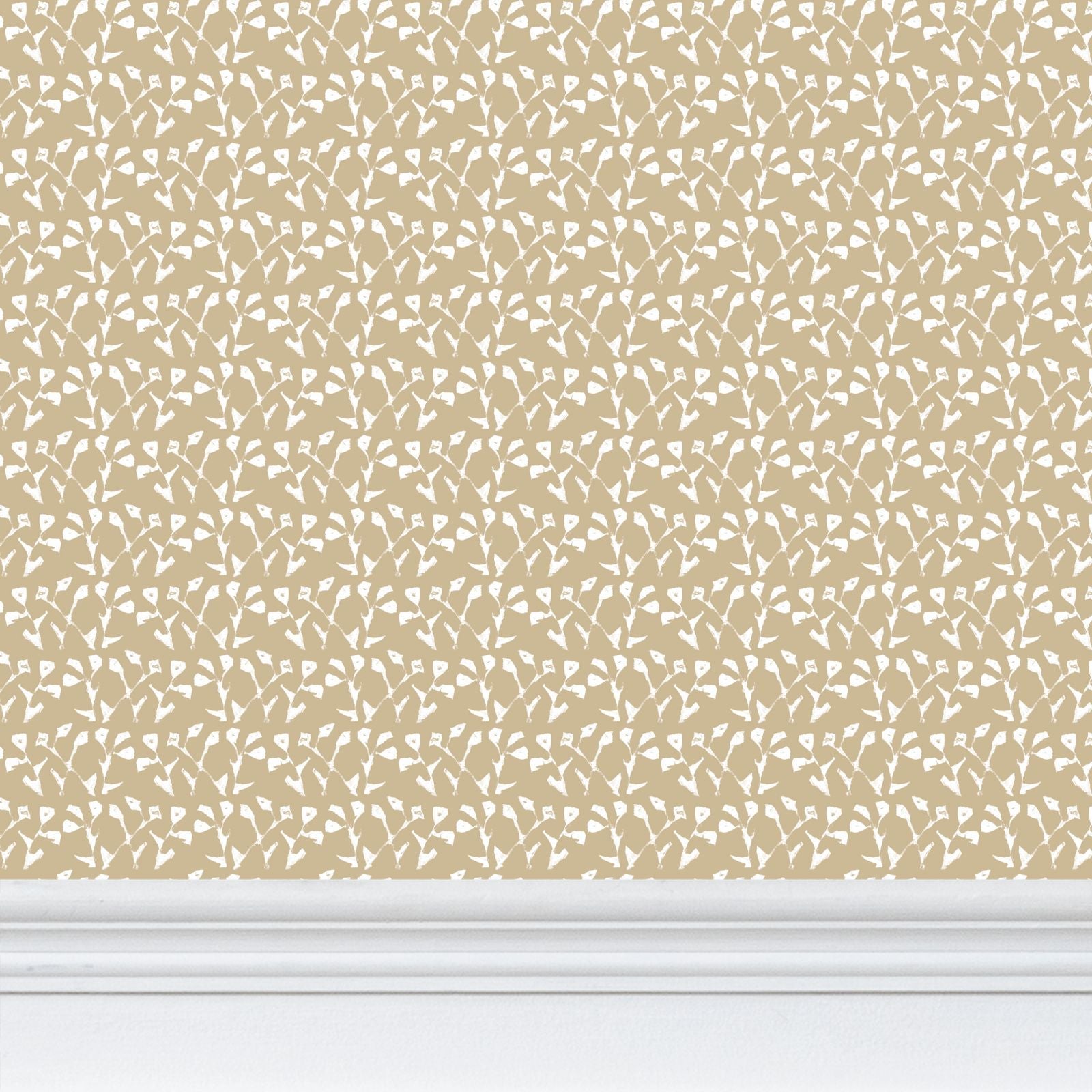 Genevieve Wallpaper (linen)