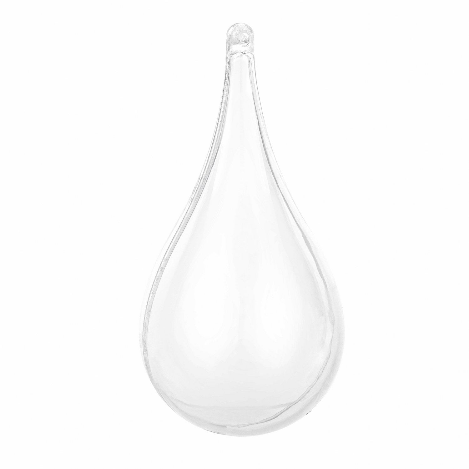 Tear Drop Shaped Acrylic Candy Boxes 24 Pack 4.34"x2.14"