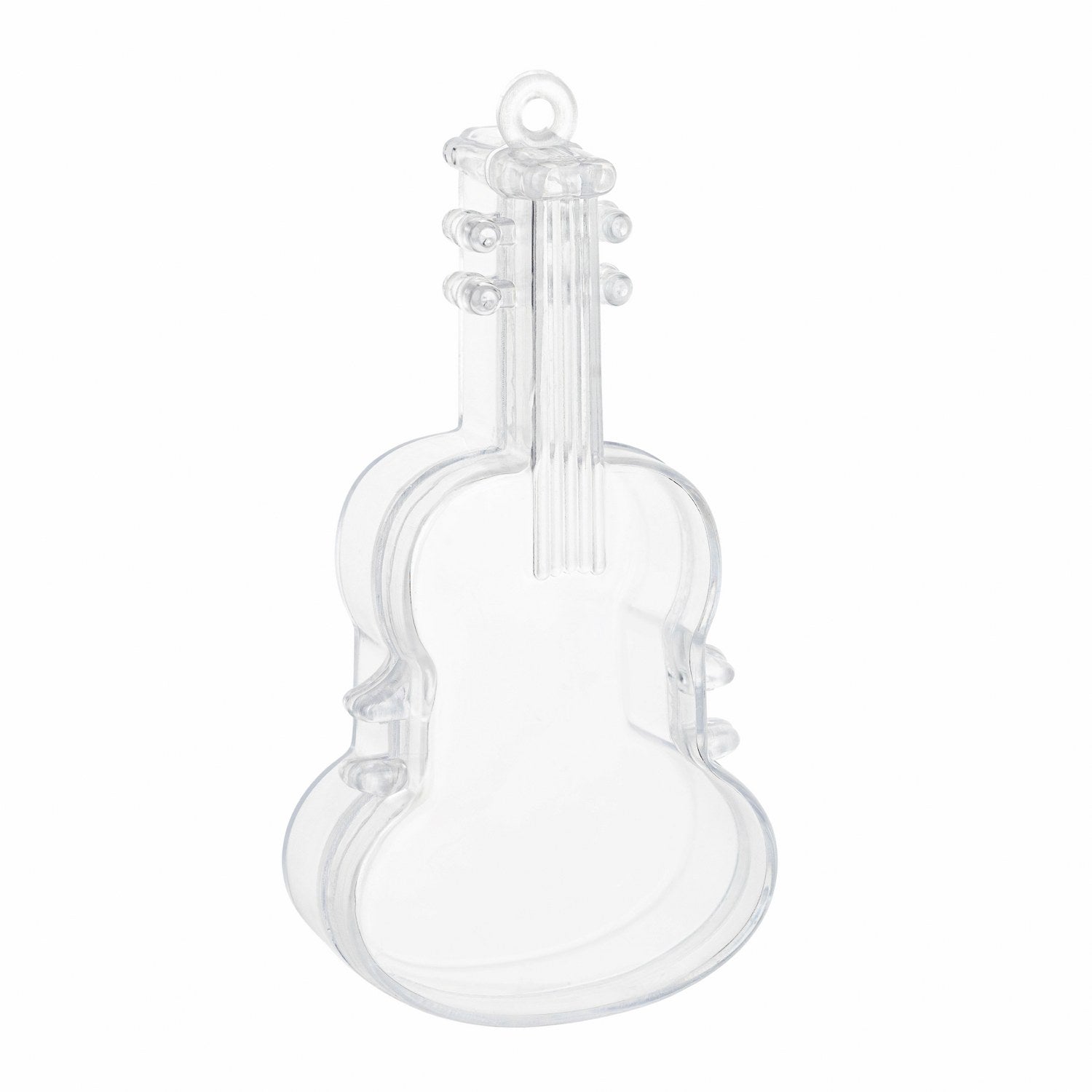 Violin Shaped Acrylic Candy Boxes 24 Pack 2.16"x4.33"