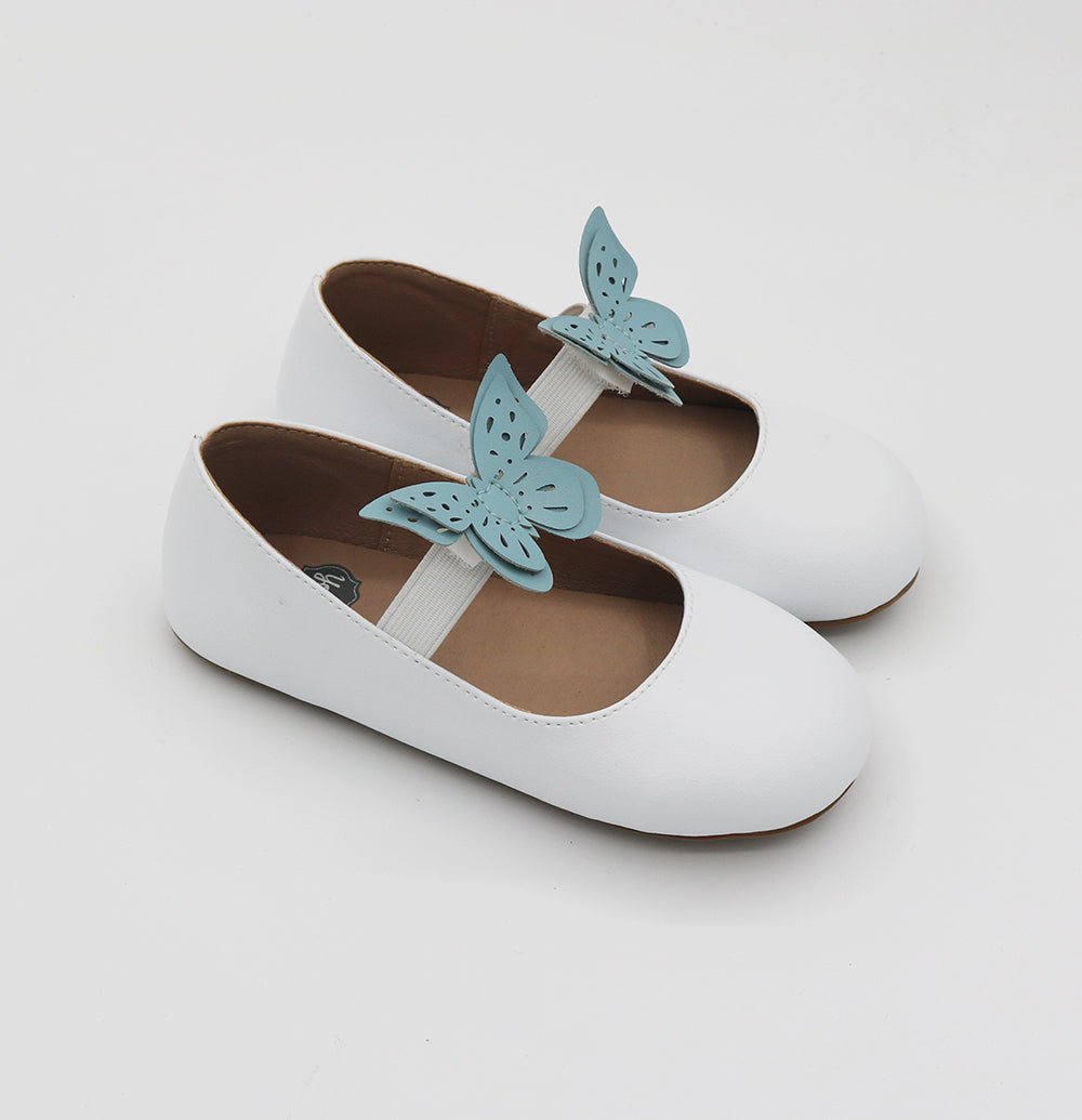 Trinity White With Interchangeable Butterflies