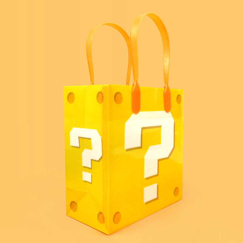 Super Video Game Party Favor Treat Bags - Set Of 6 Or 12