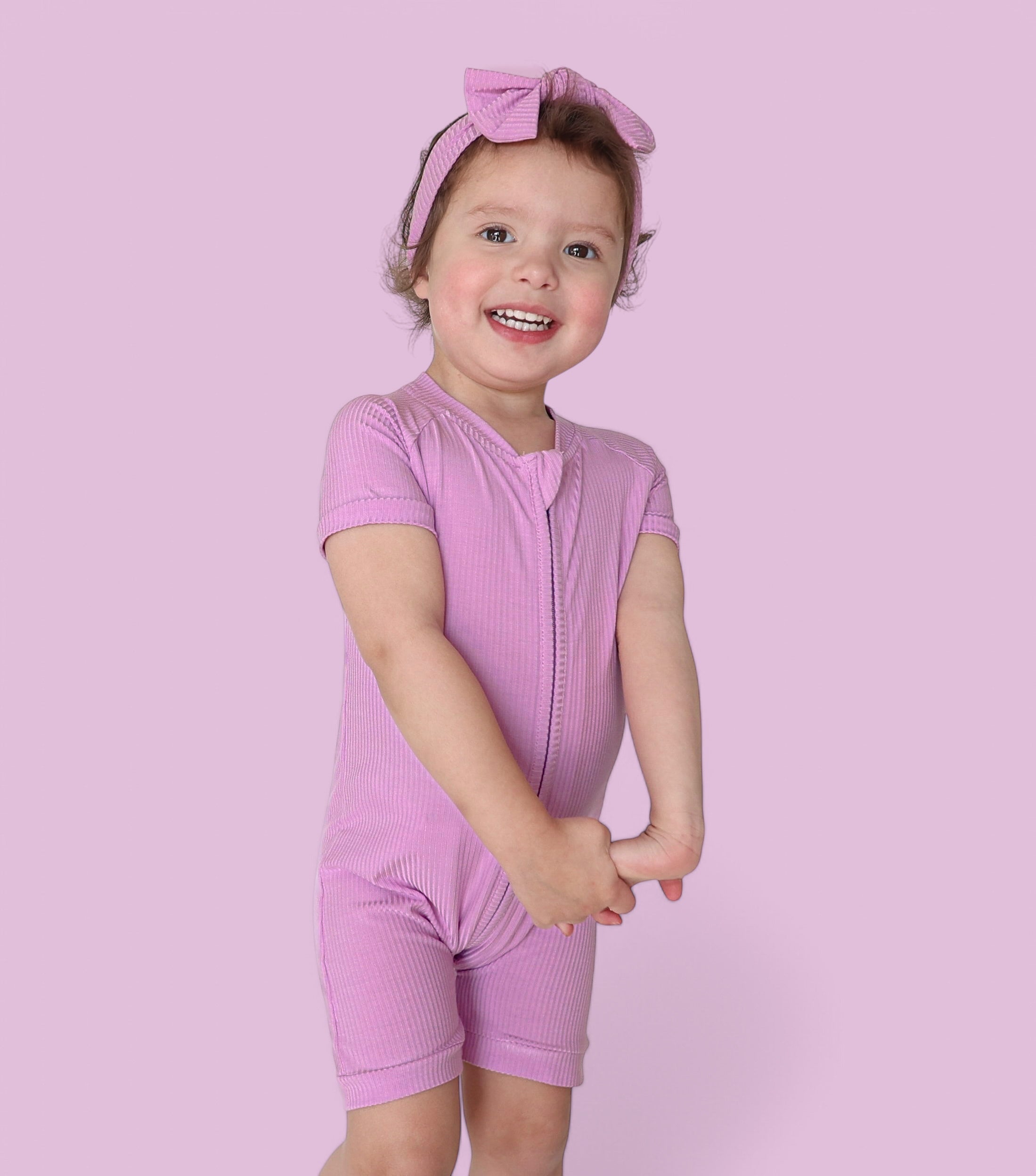 Forever Lilac Rib Dream Shortie