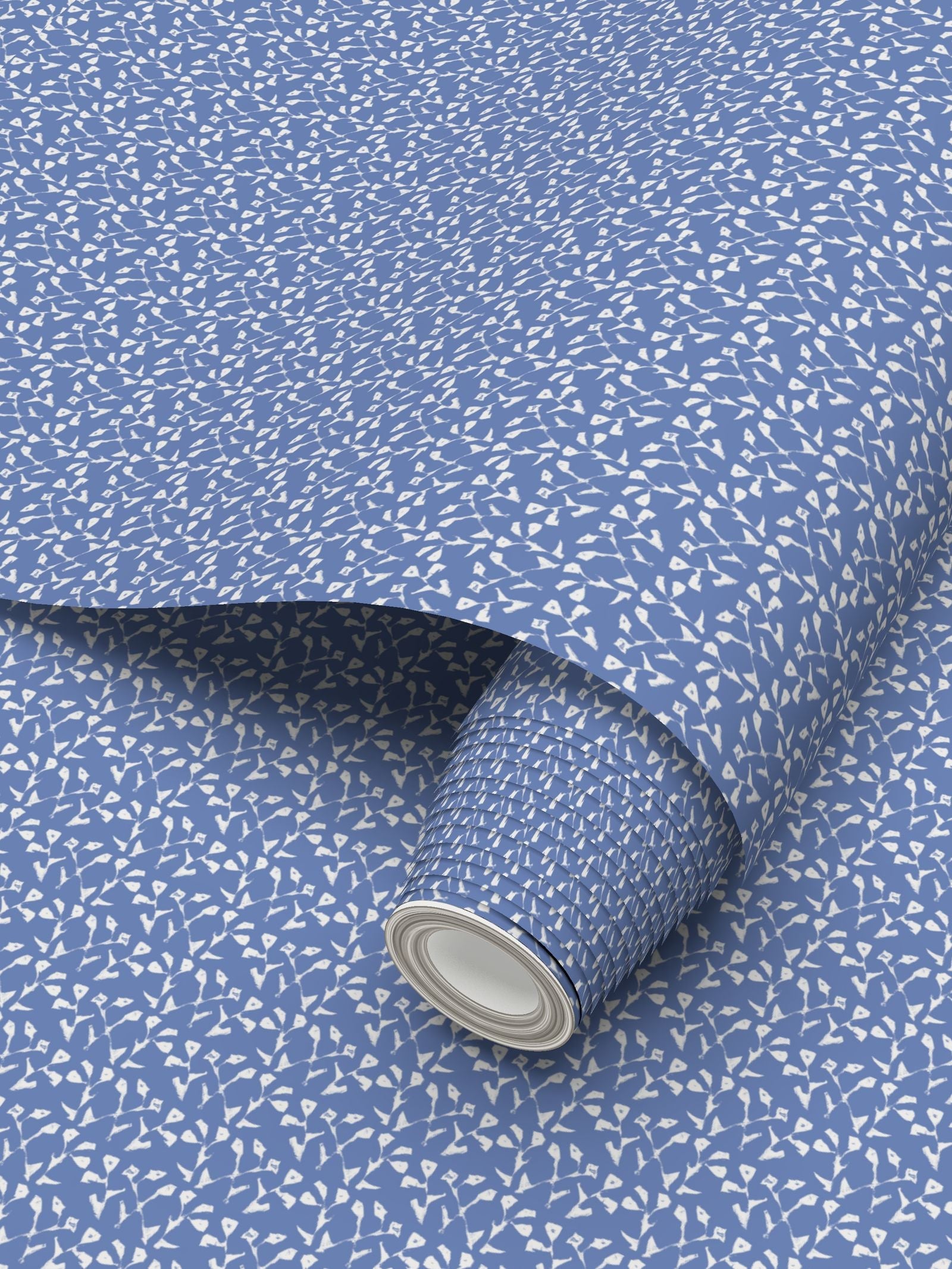 Genevieve Wallpaper (blue)