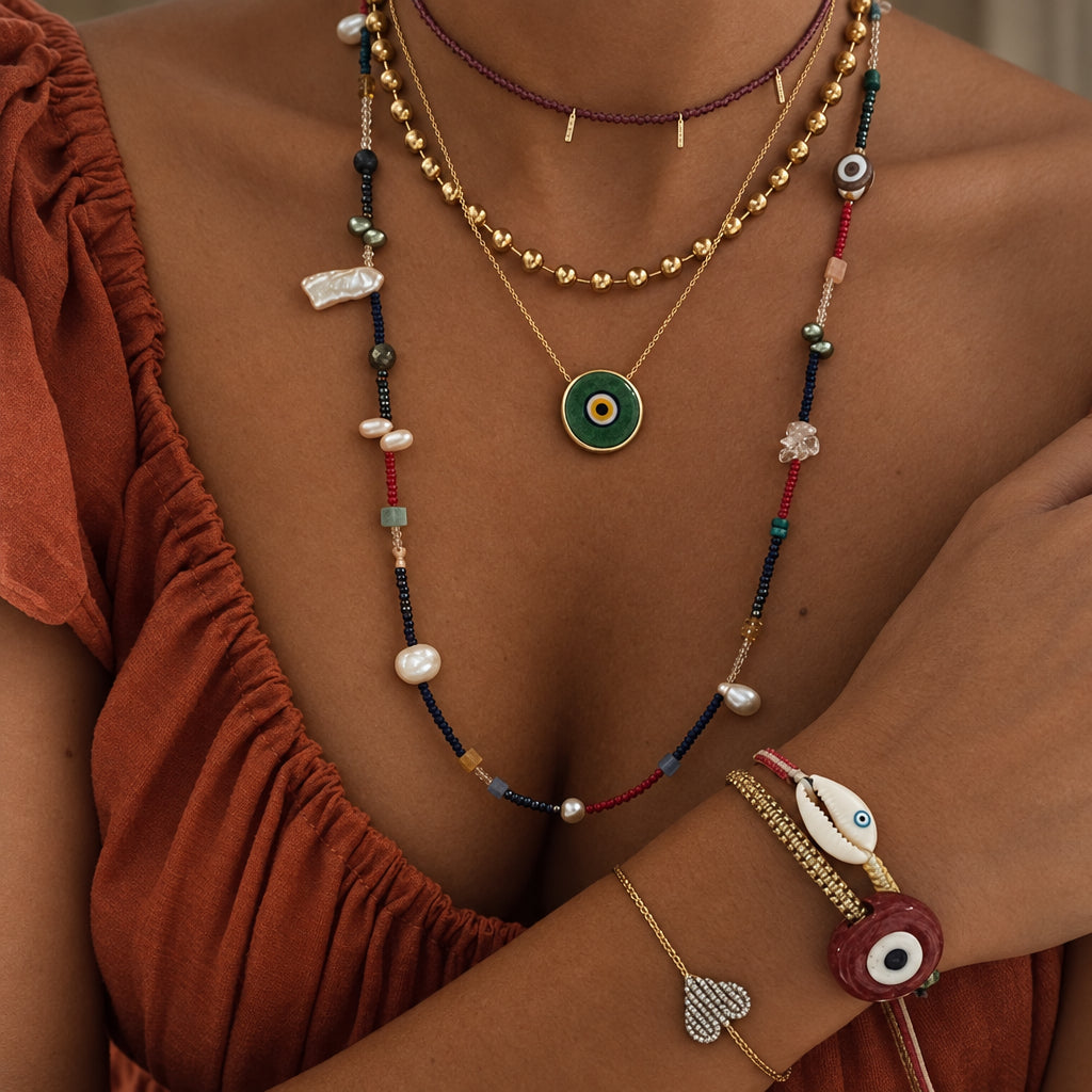 Madison Beaded Choker