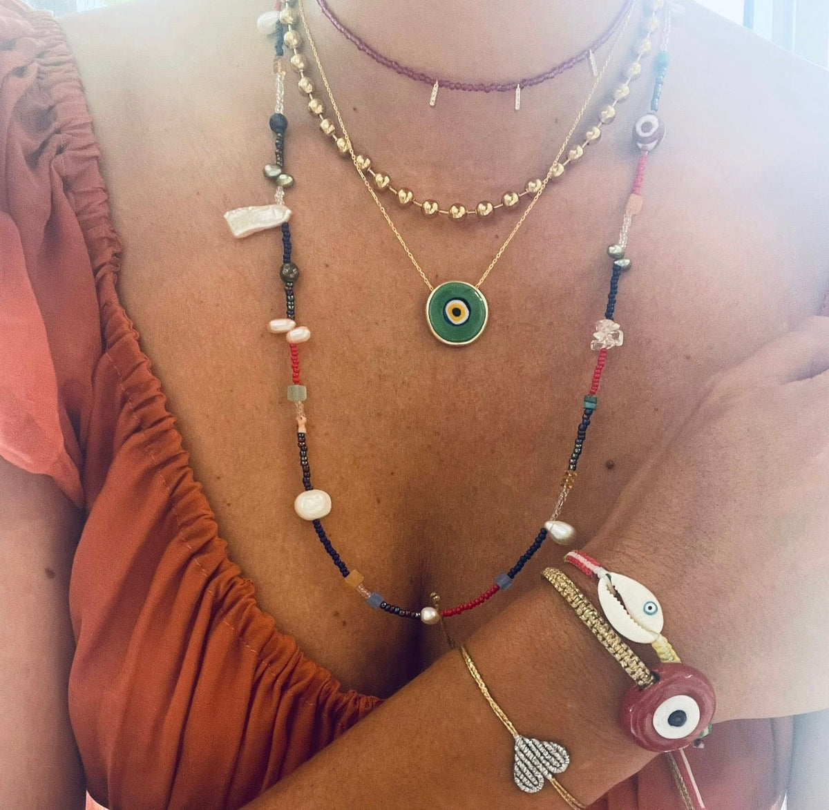 Madison Beaded Choker