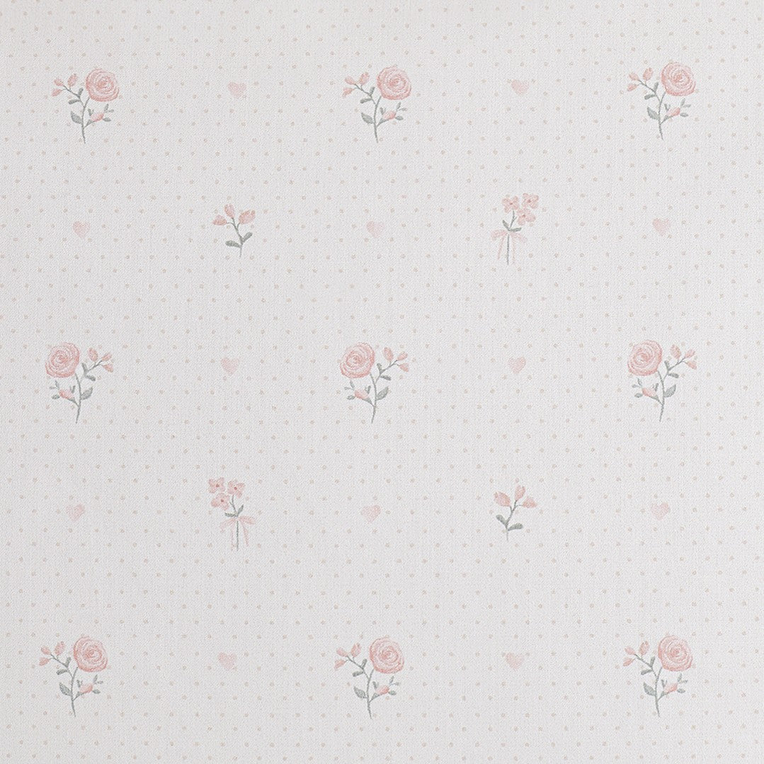Ditsy Floral Toddler Duvet - Pink
