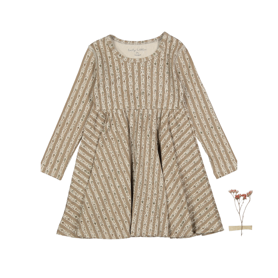 The Printed Long Sleeve Dress - Jasper