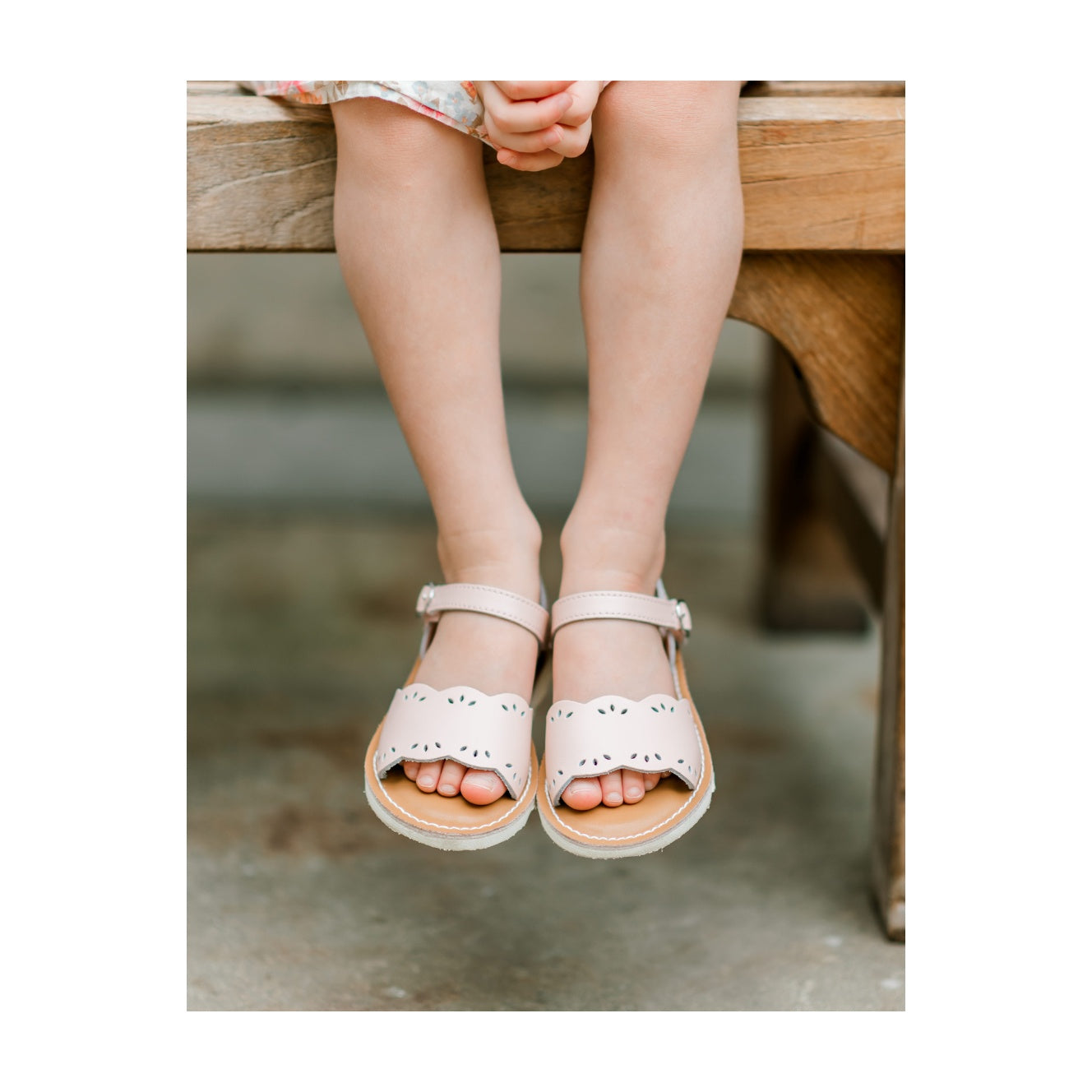Ella Scalloped Sandal