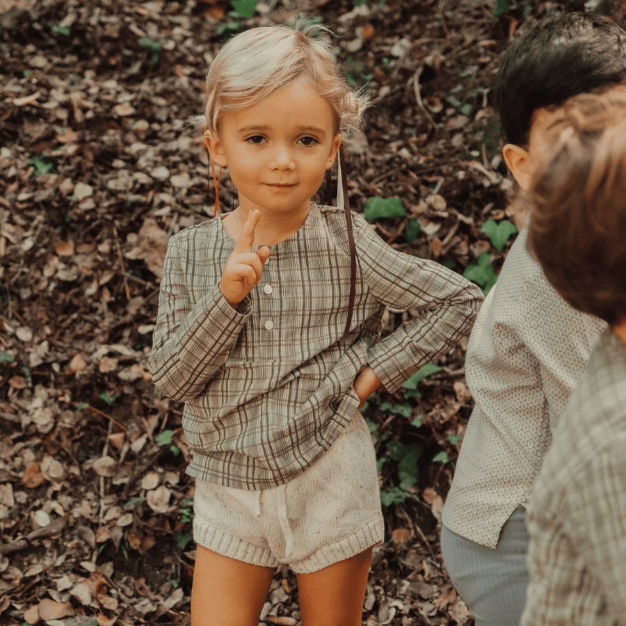 The Corduroy Tunic - Plaid