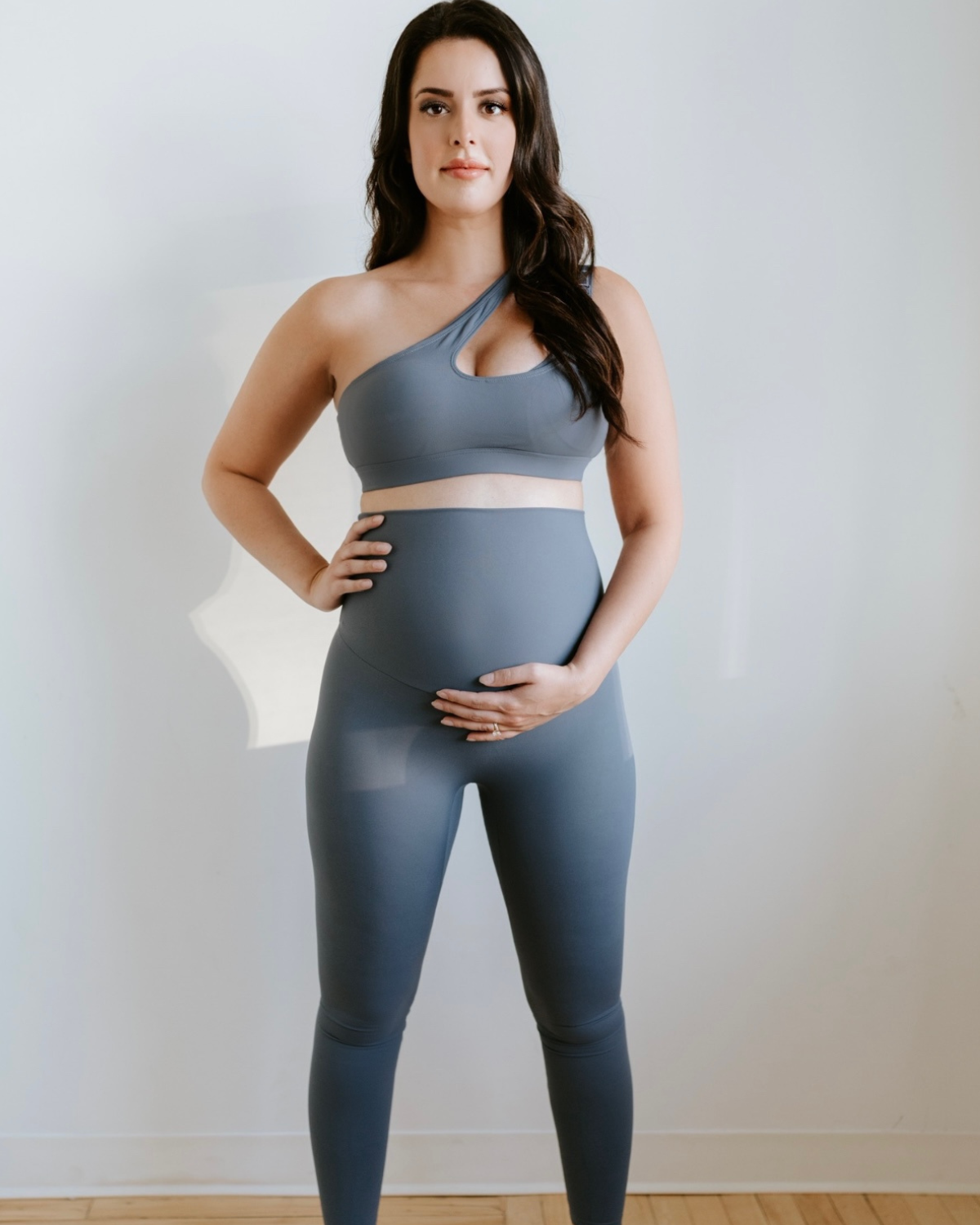 Axk Core Curve Maternity Legging - Blue