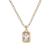 Genesis Bezel Chain Necklace