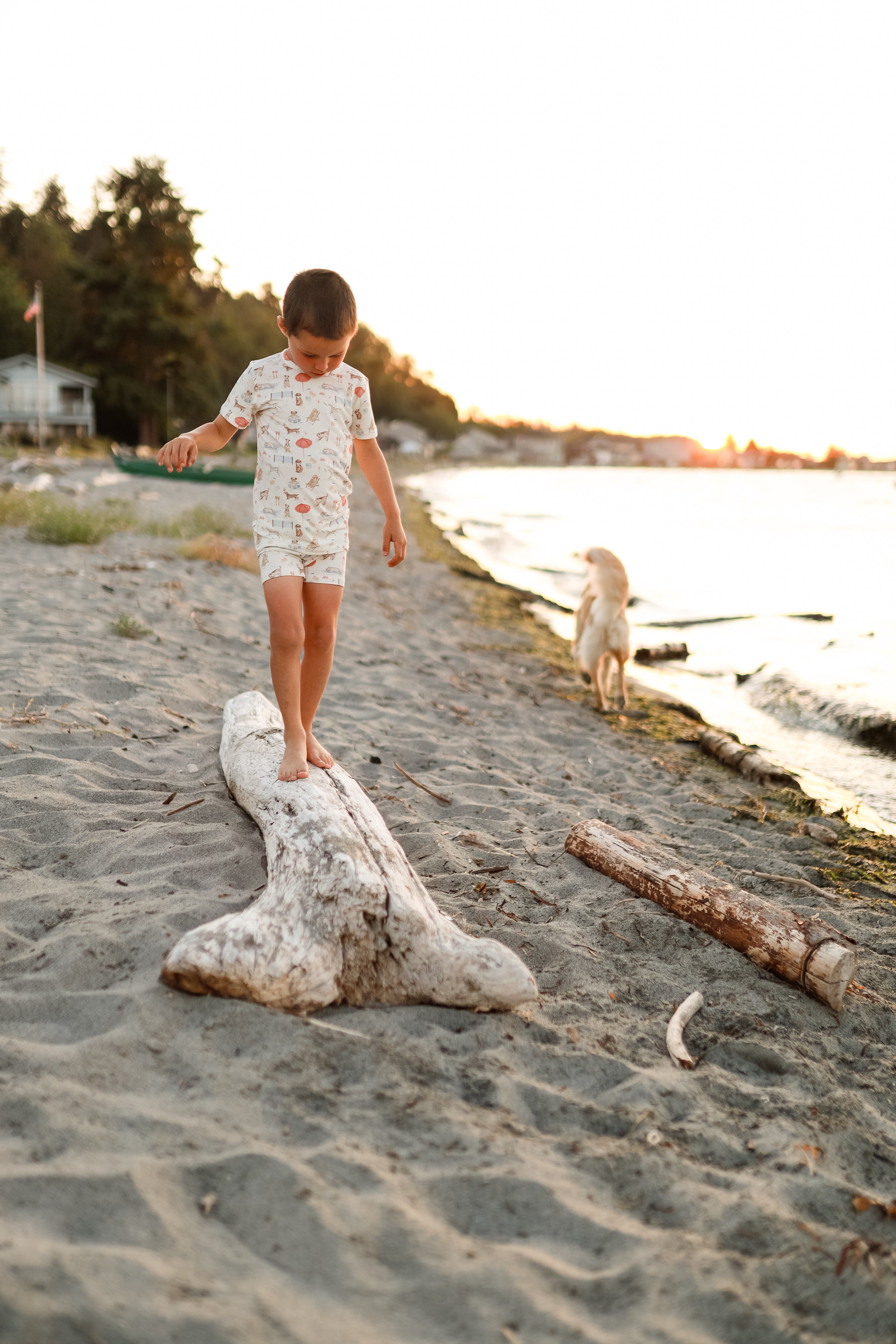 Beach Pawty 2pc Bamboo Pajamas