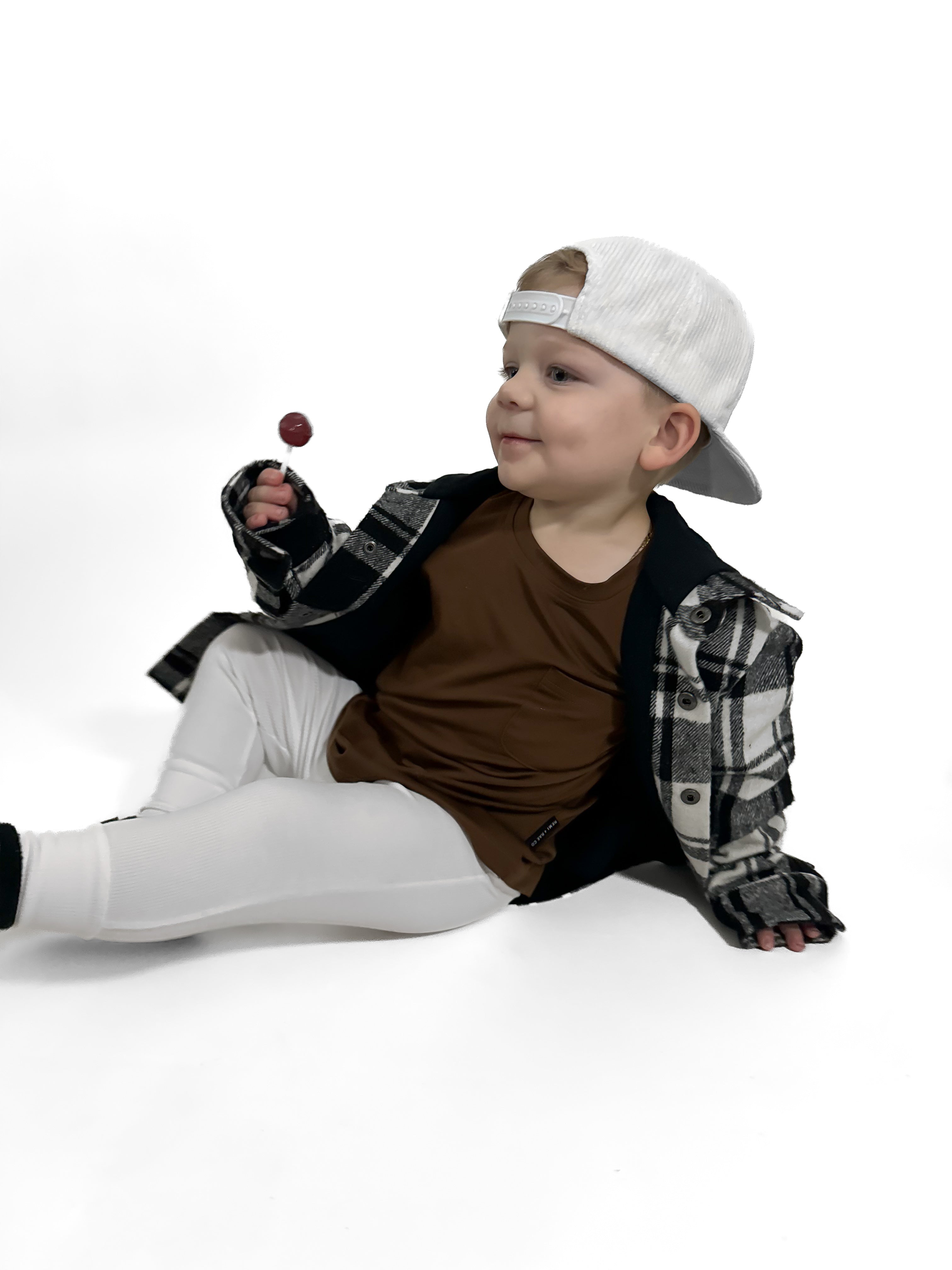 Bamboo Ribbed Leggings - White