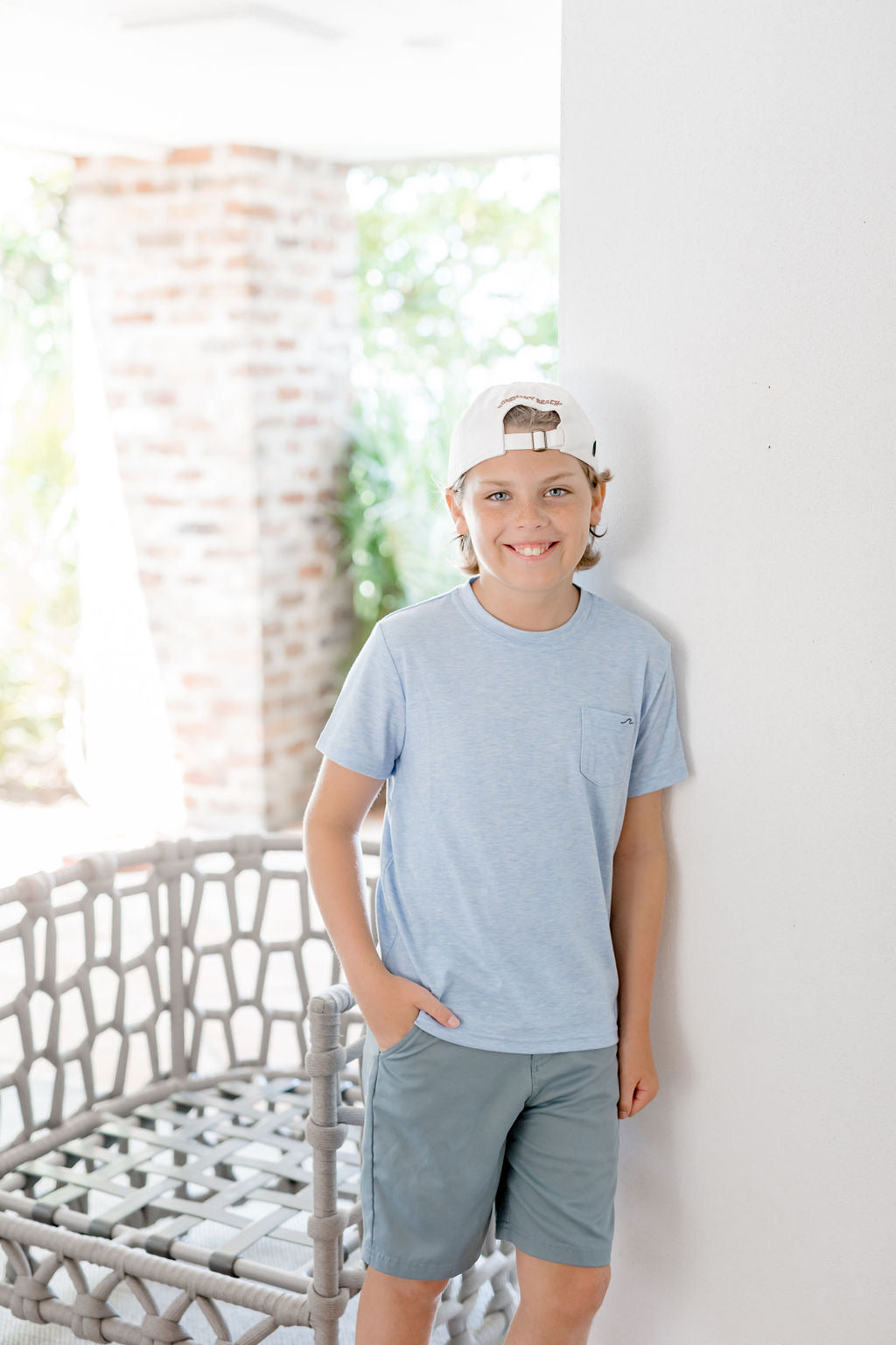 Kid's Bamboo Heathered Tee