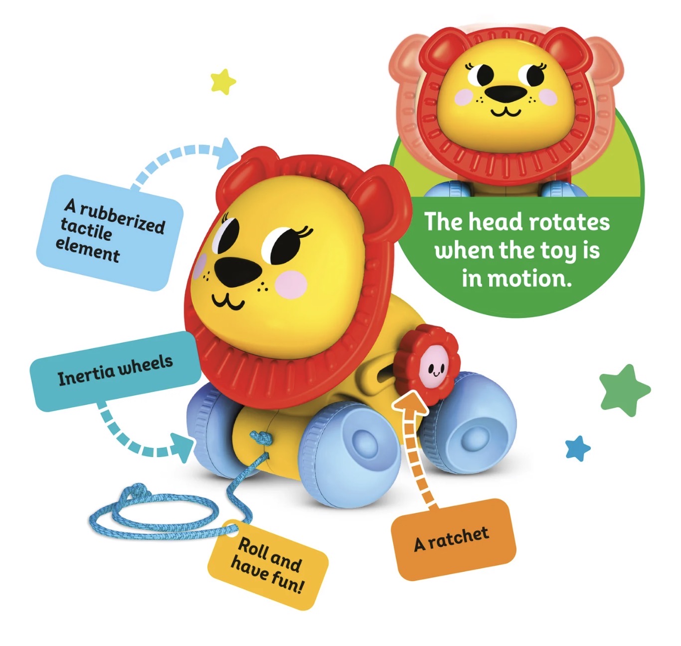 Kids Hits - Push And Roll Lion