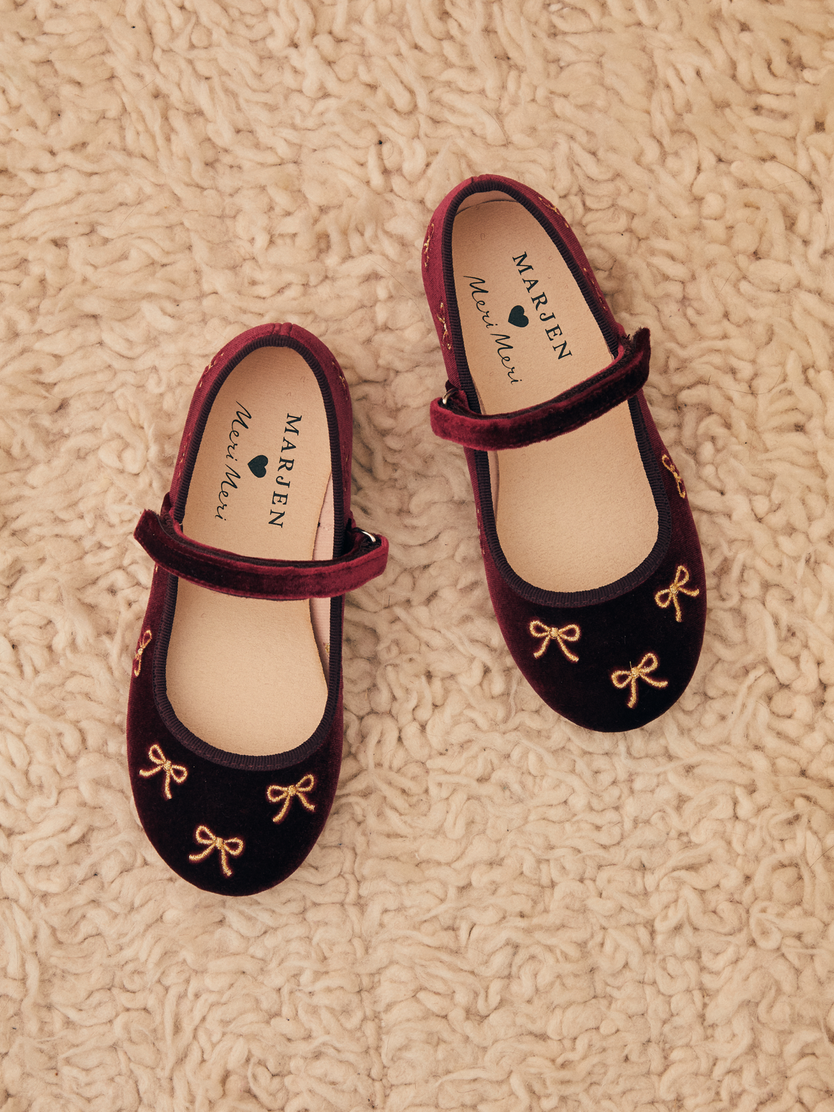 Meri Meri X Marjen - Bowie Burgundy