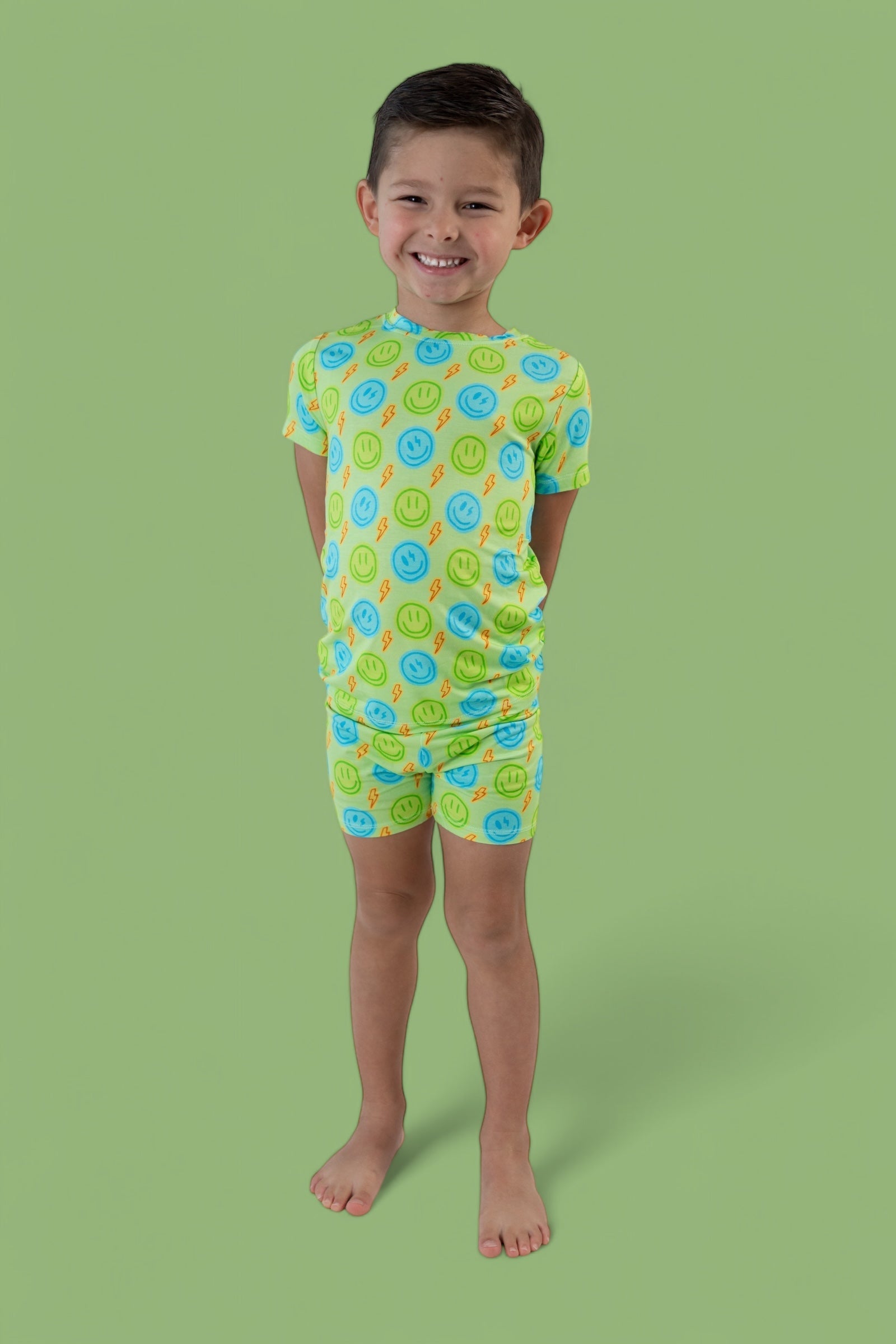 Neon Smiles Dream Short Set