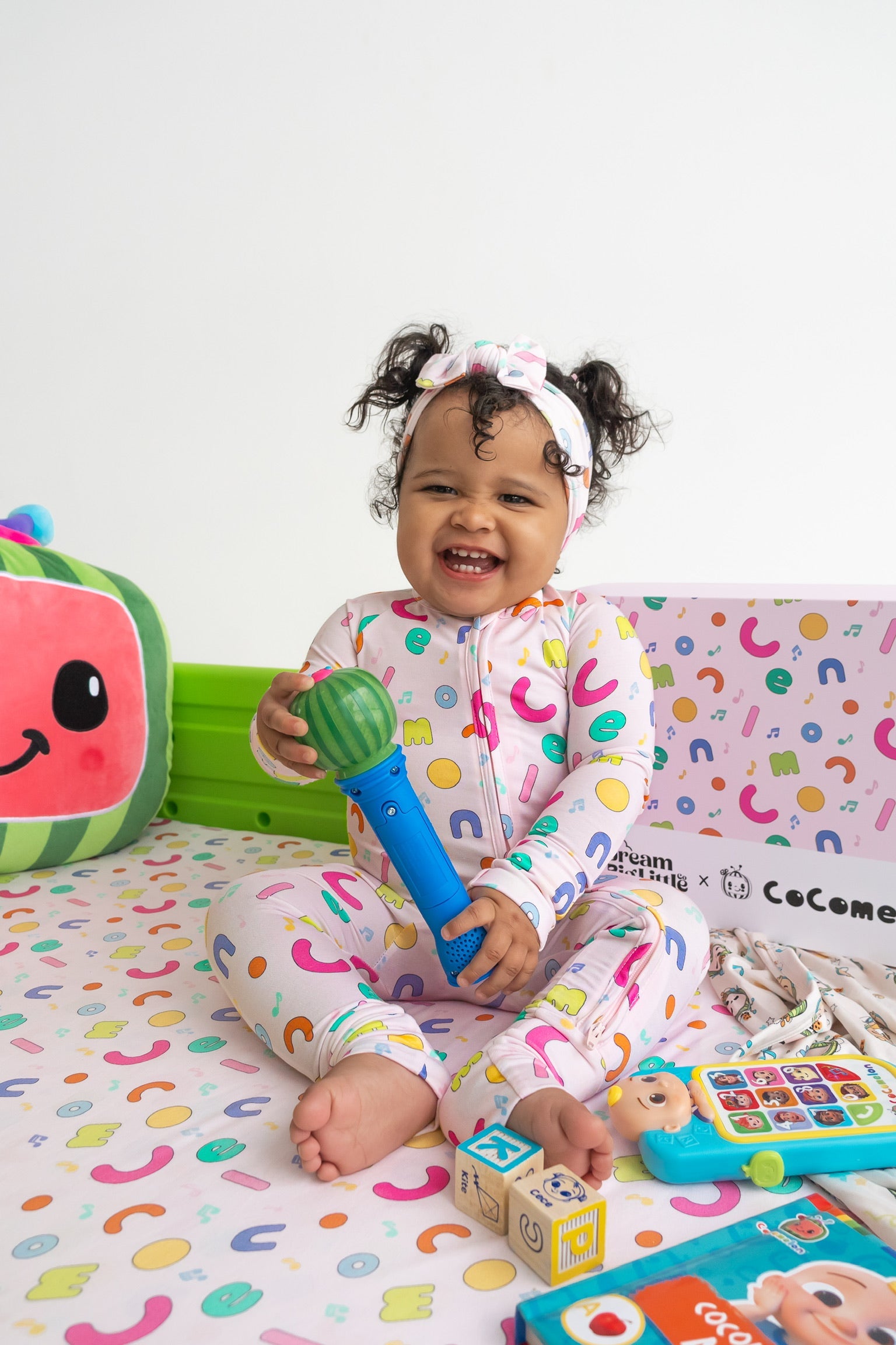 Dream Big Little Co X Cocomelon Alphabet Dream Romper