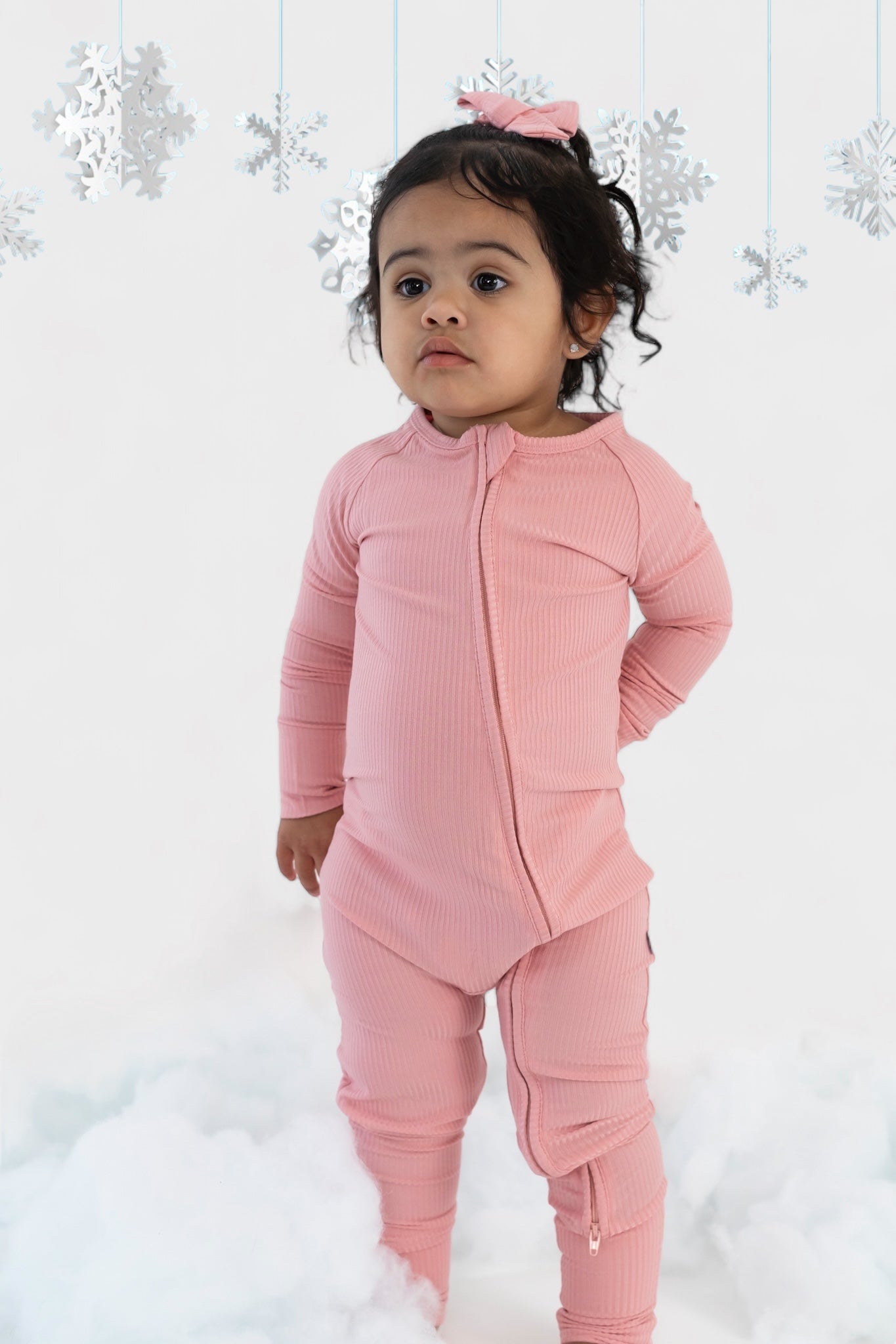 Mauve Rib Dream Romper