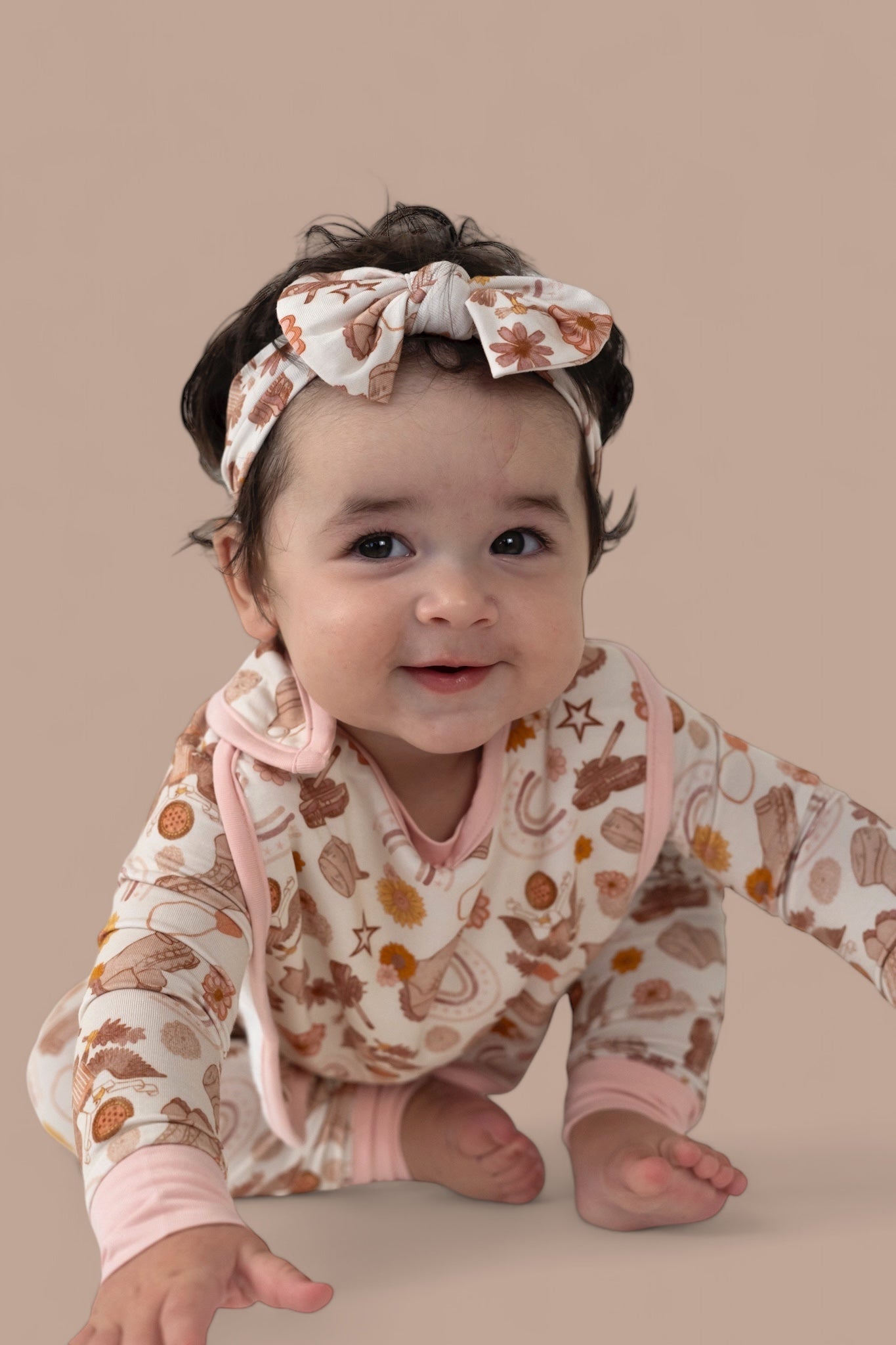 Flowers And Boots Dream Bow