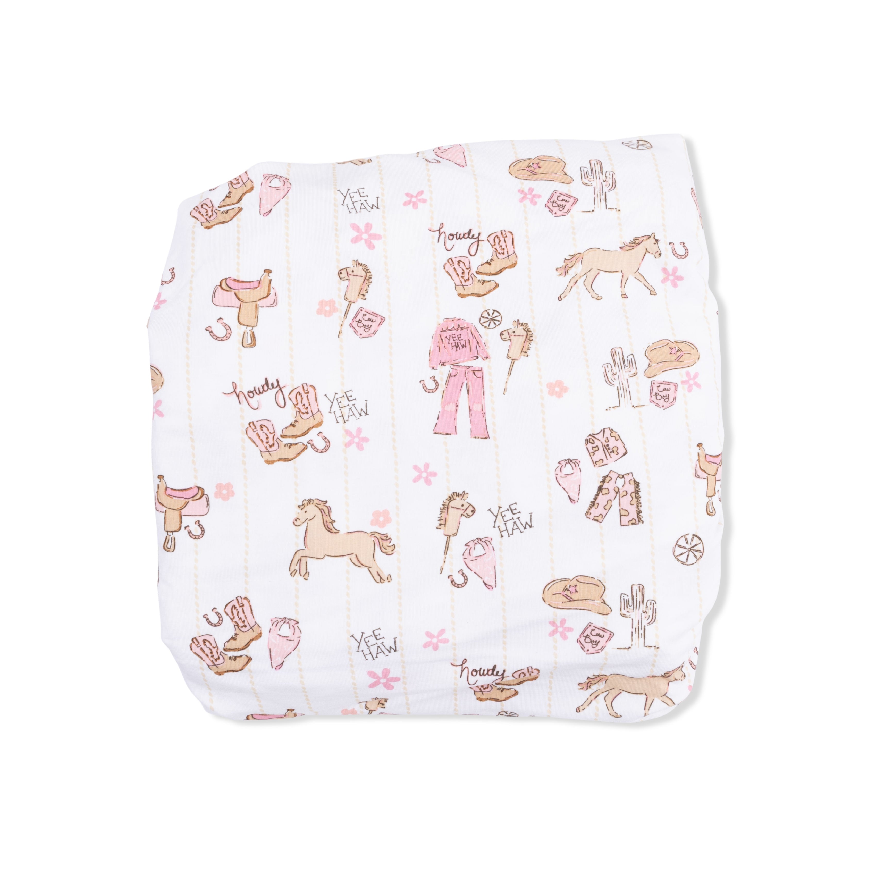 Cowgirl Nursery - Crib Sheet
