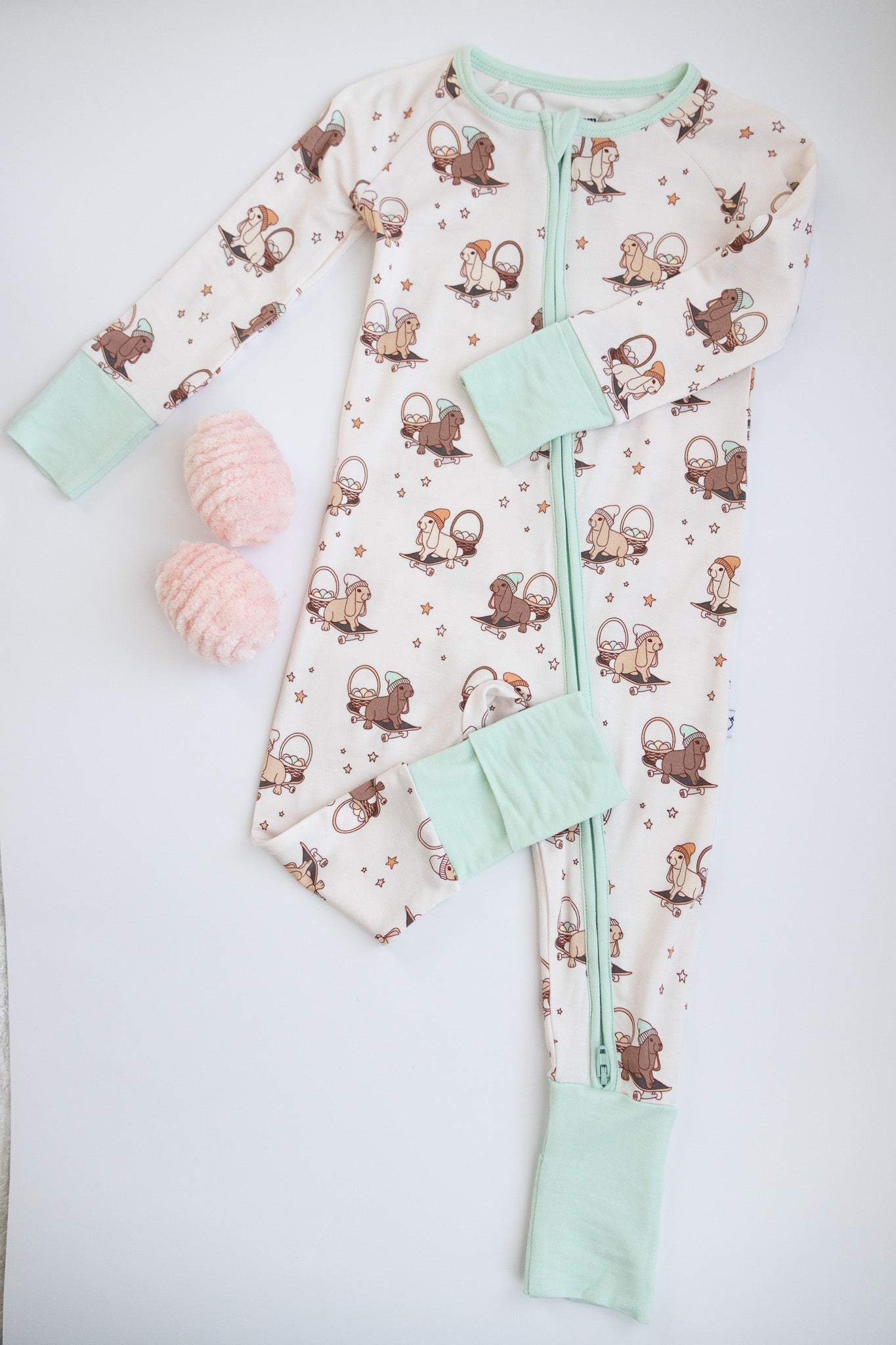 Skating Egg Hunt Dream Romper