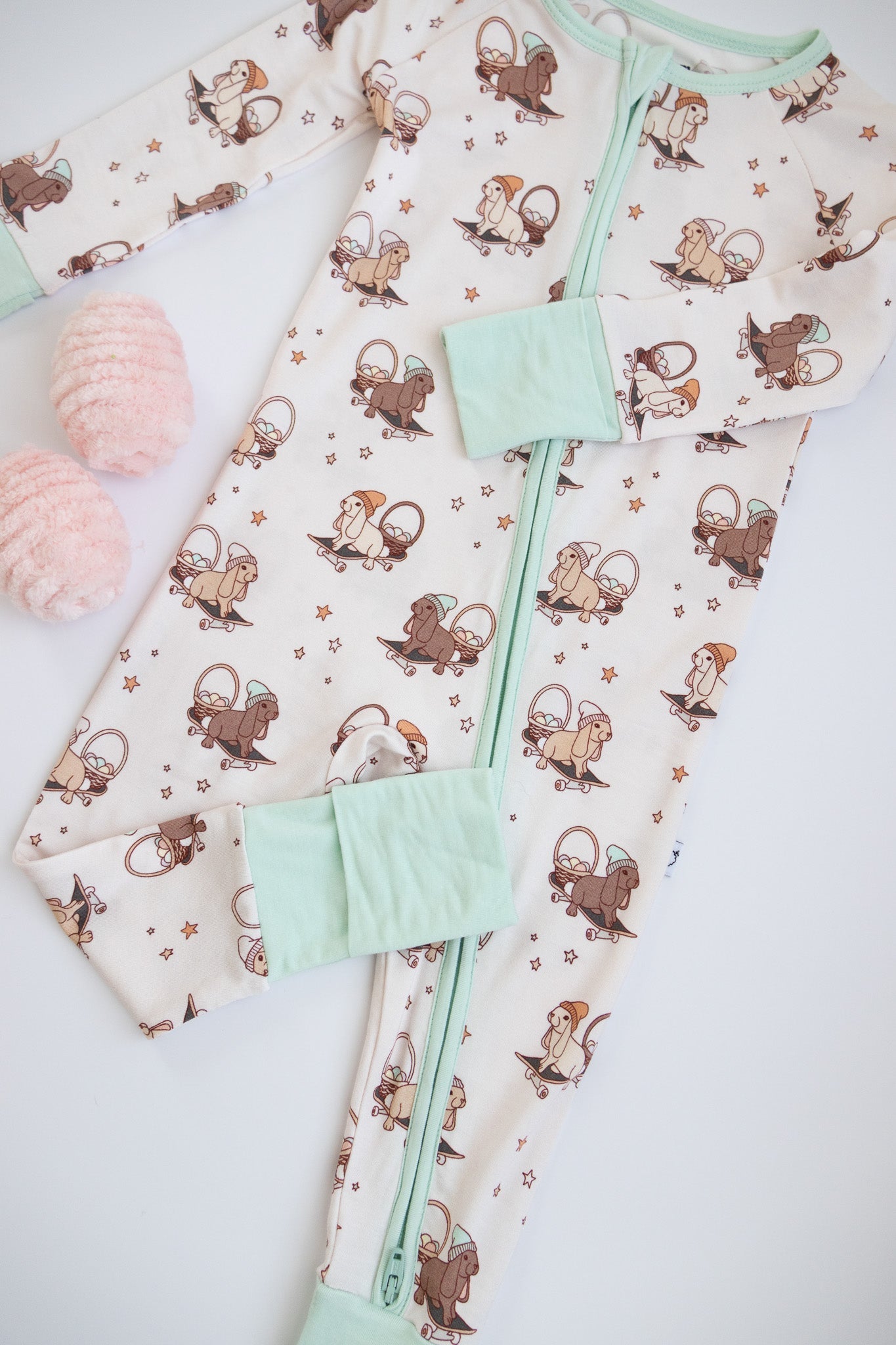 Skating Egg Hunt Dream Romper