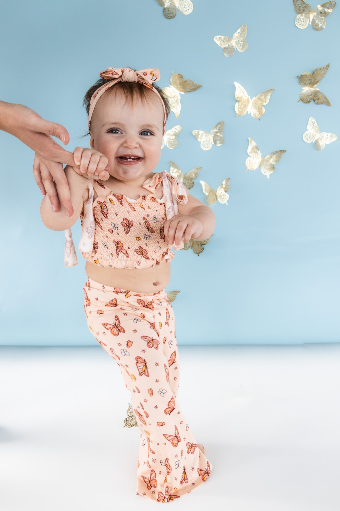 Chasing Butterflies Dream Smocked Flare Set