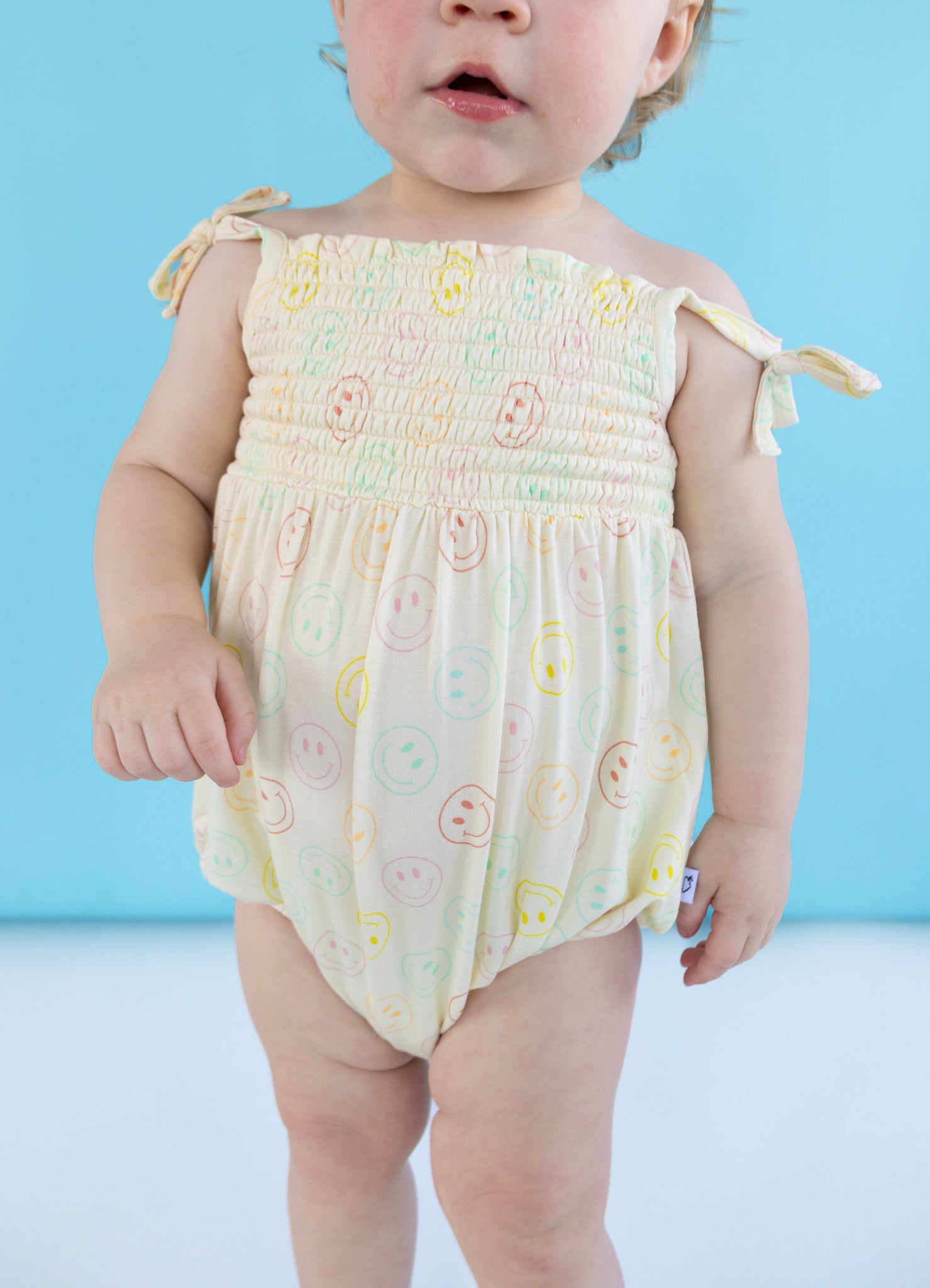 Pastel Smiles Dream Bubble Romper