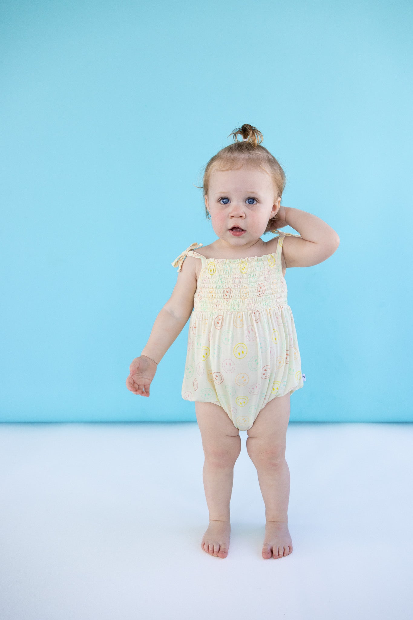 Pastel Smiles Dream Bubble Romper