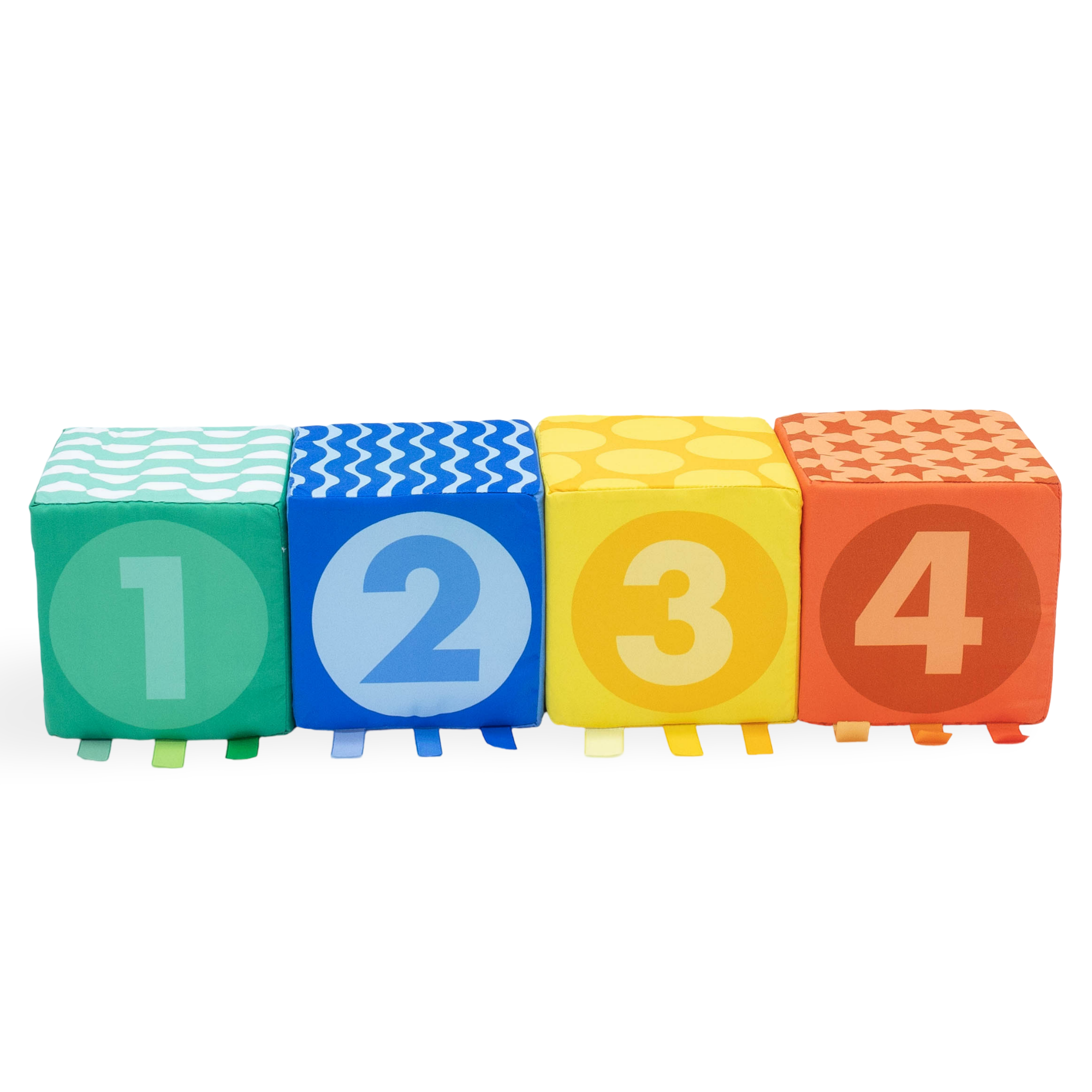 Shapes & Smiles Fabric Soft Blocks