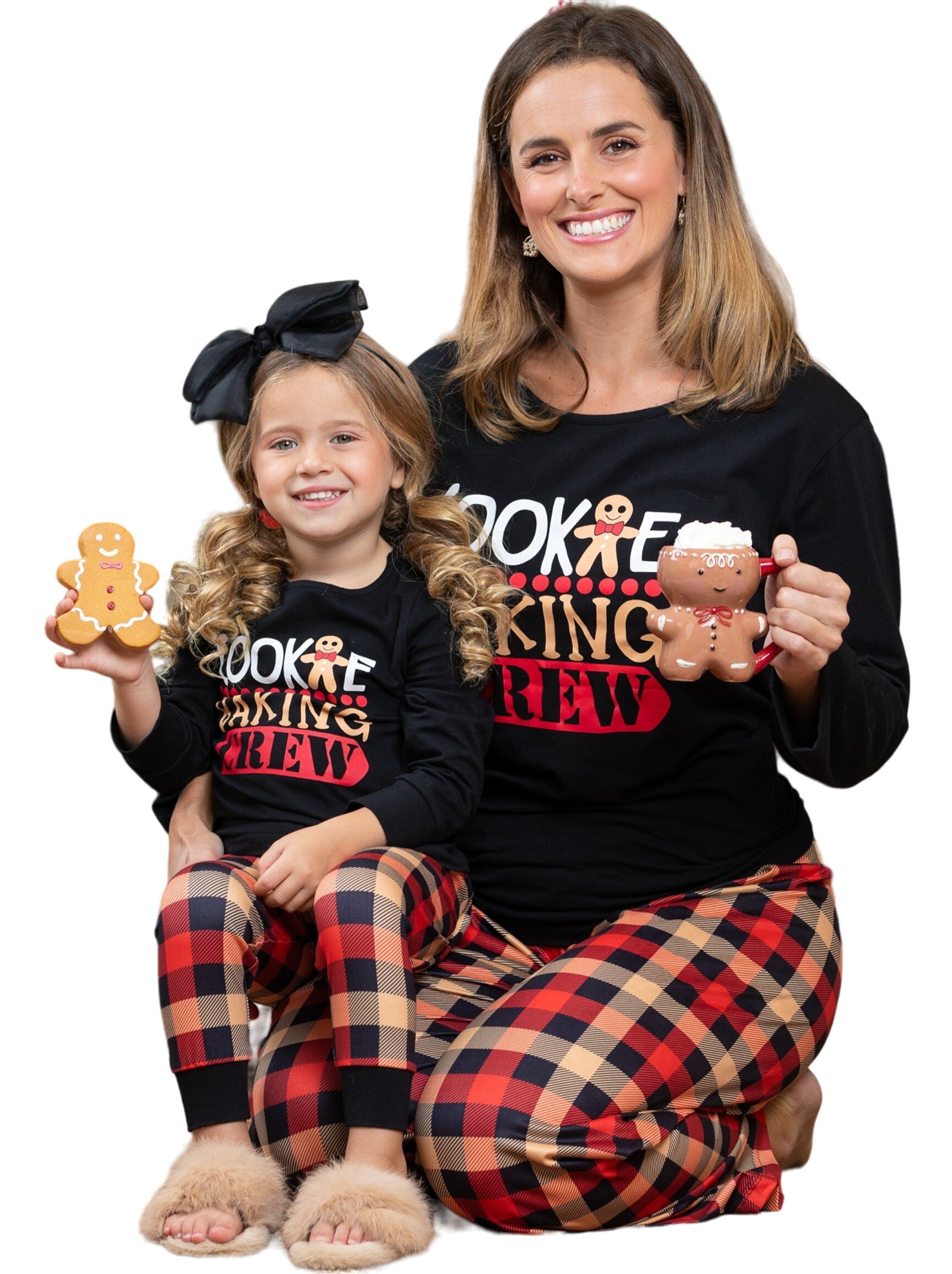 Mommy And Me Cookie Baking Crew Pajama Set