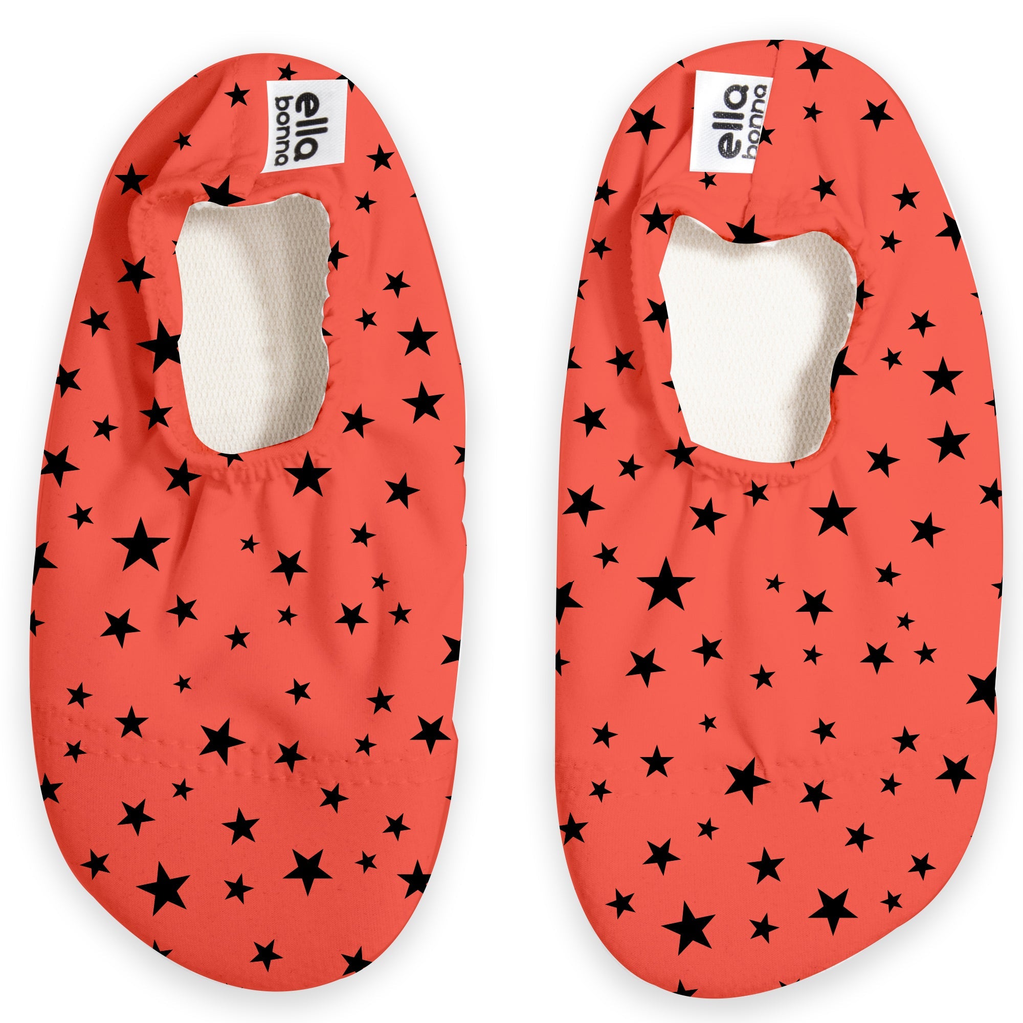 Non-slip Sole, Unisex Baby, Children's Sea Shoes, Pool Booties, Black Star