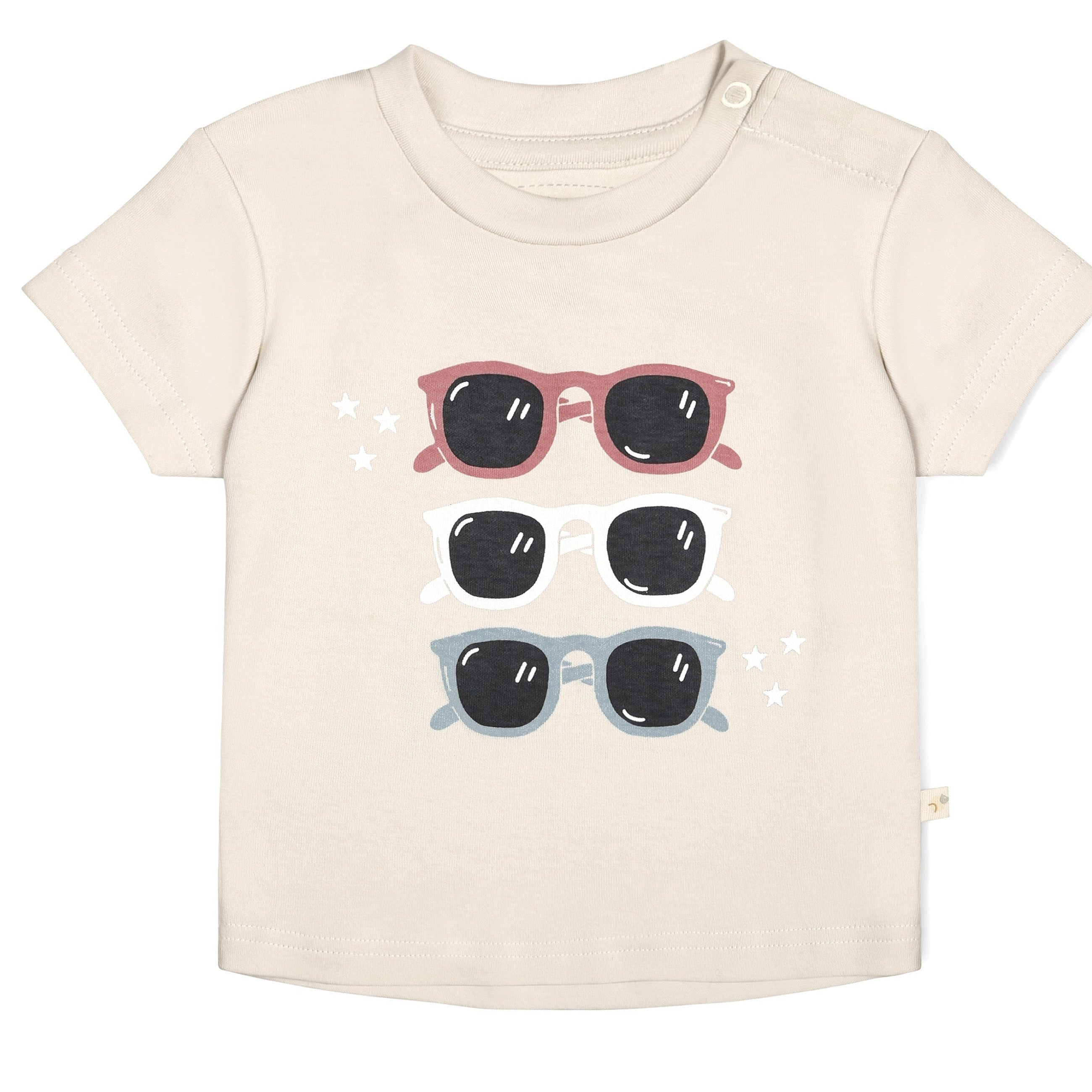 Organic Crew Neck Tee - Shades