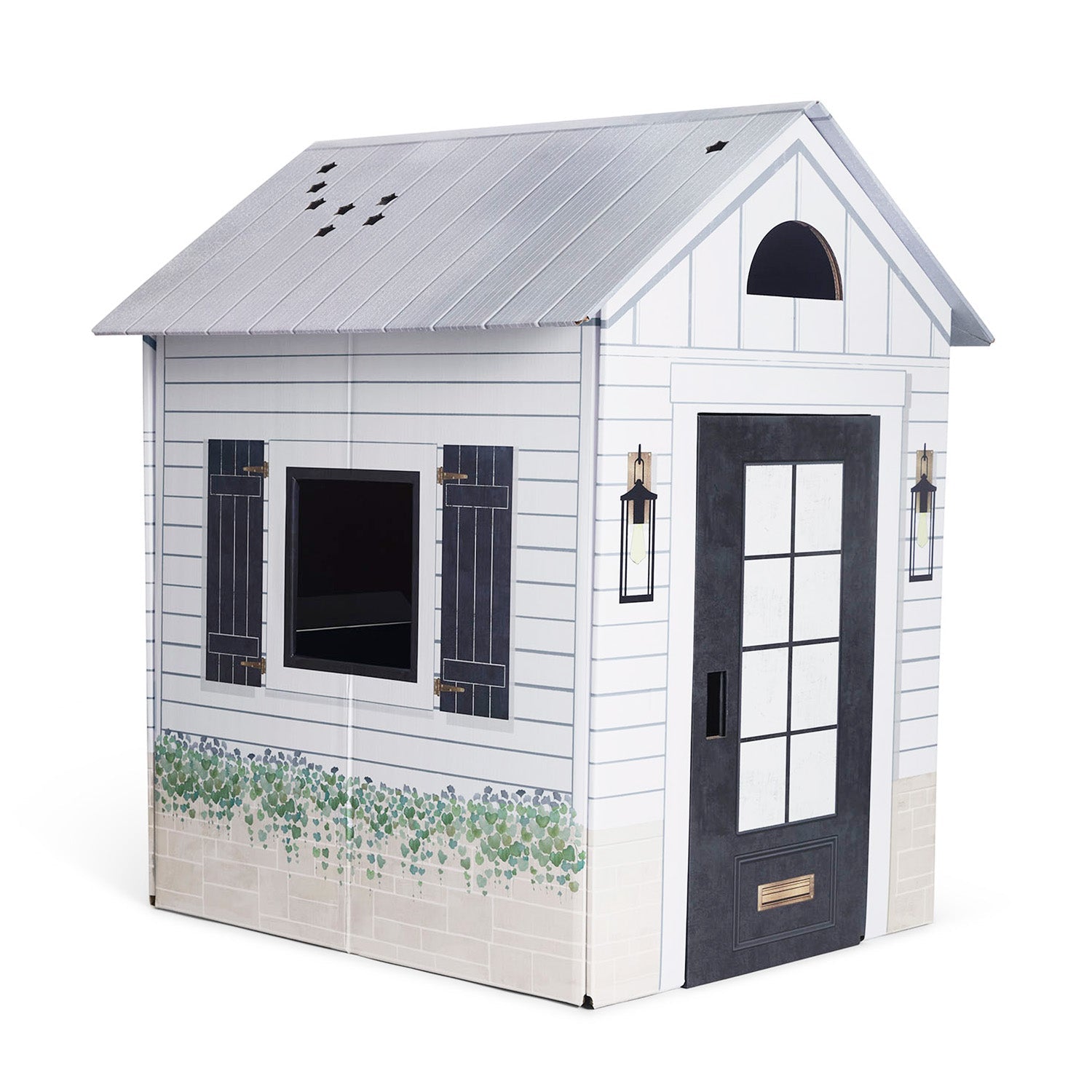 Modern Farmhouse - Cardboard Playhouse
