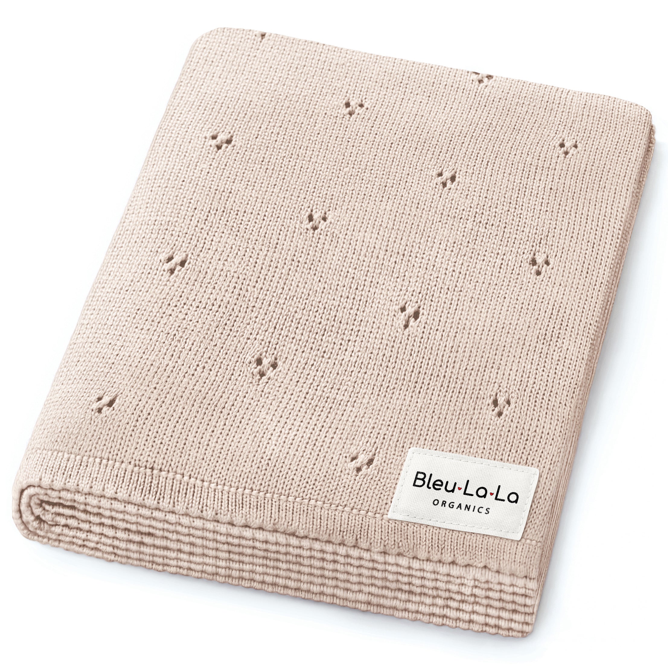 Organic Pointelle Luxury Knit Swaddle Blanket