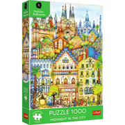 Premium Plus Midnight In Barcelona 1000 Piece Puzzle