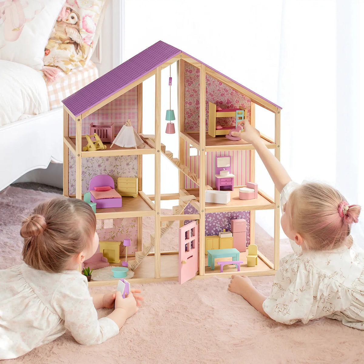 ® Sweetwood Dollhouse Without Dolls