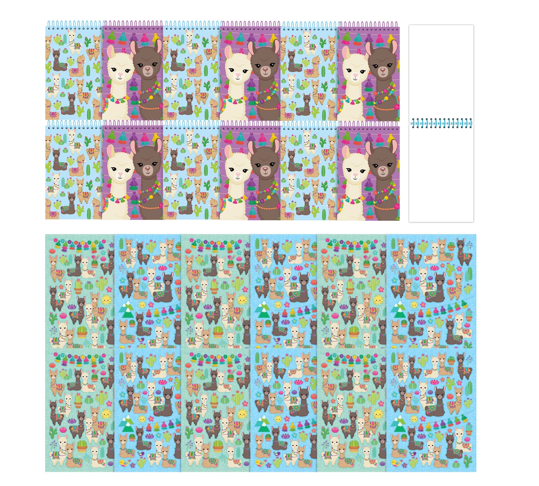 Llama Alapaca Party Favor Bundle For 12 Kids