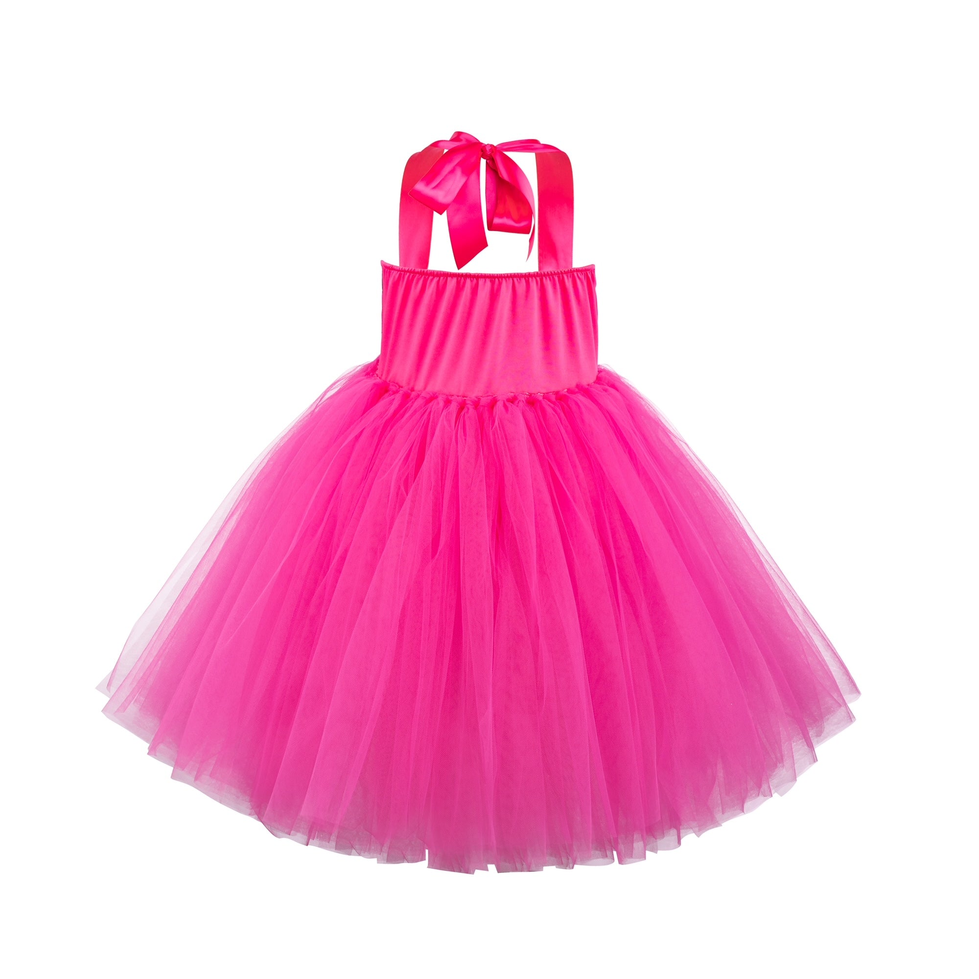 Girls Pink Cowboy Barbiecore Tutu Costume Dress