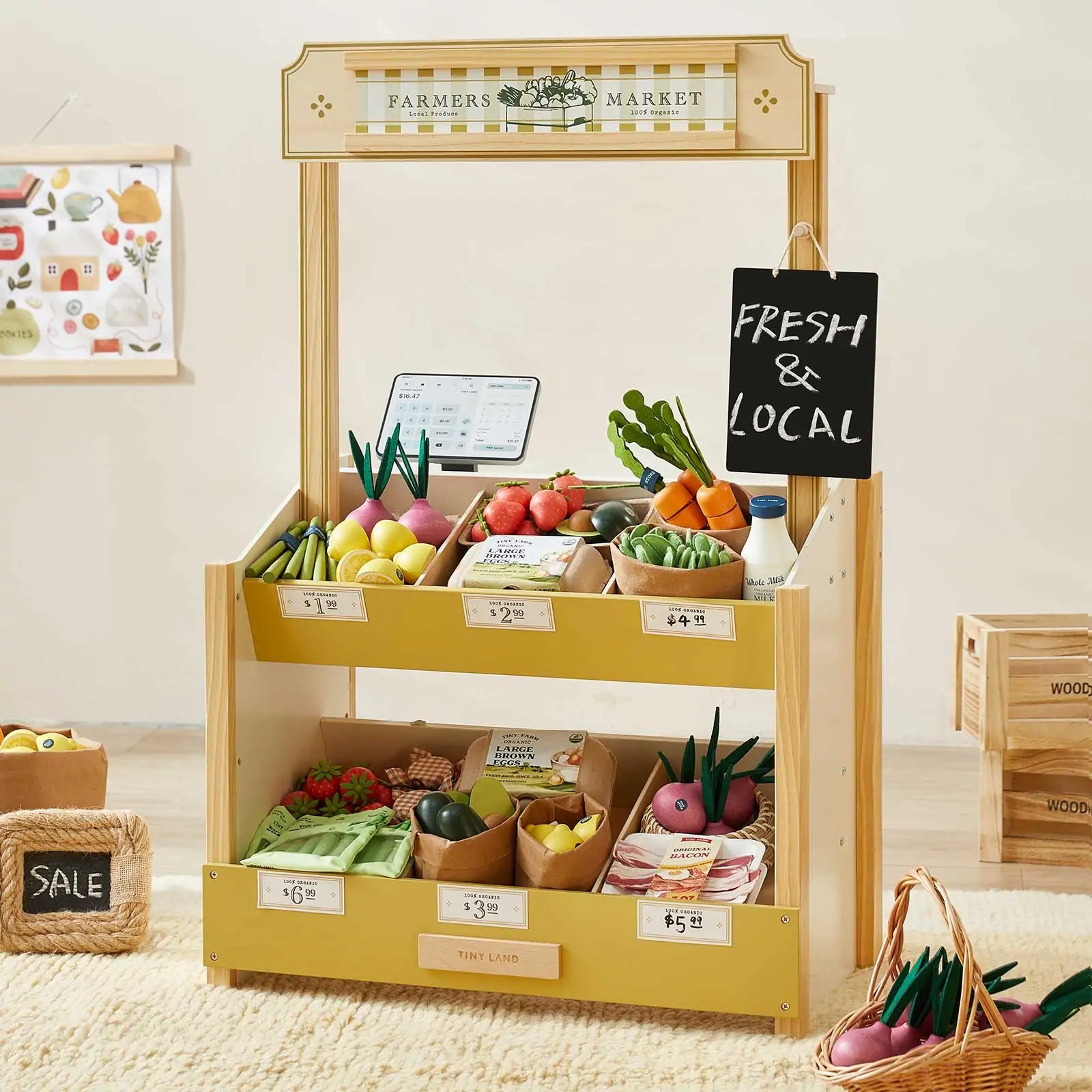 ® Kid's grocery store playset