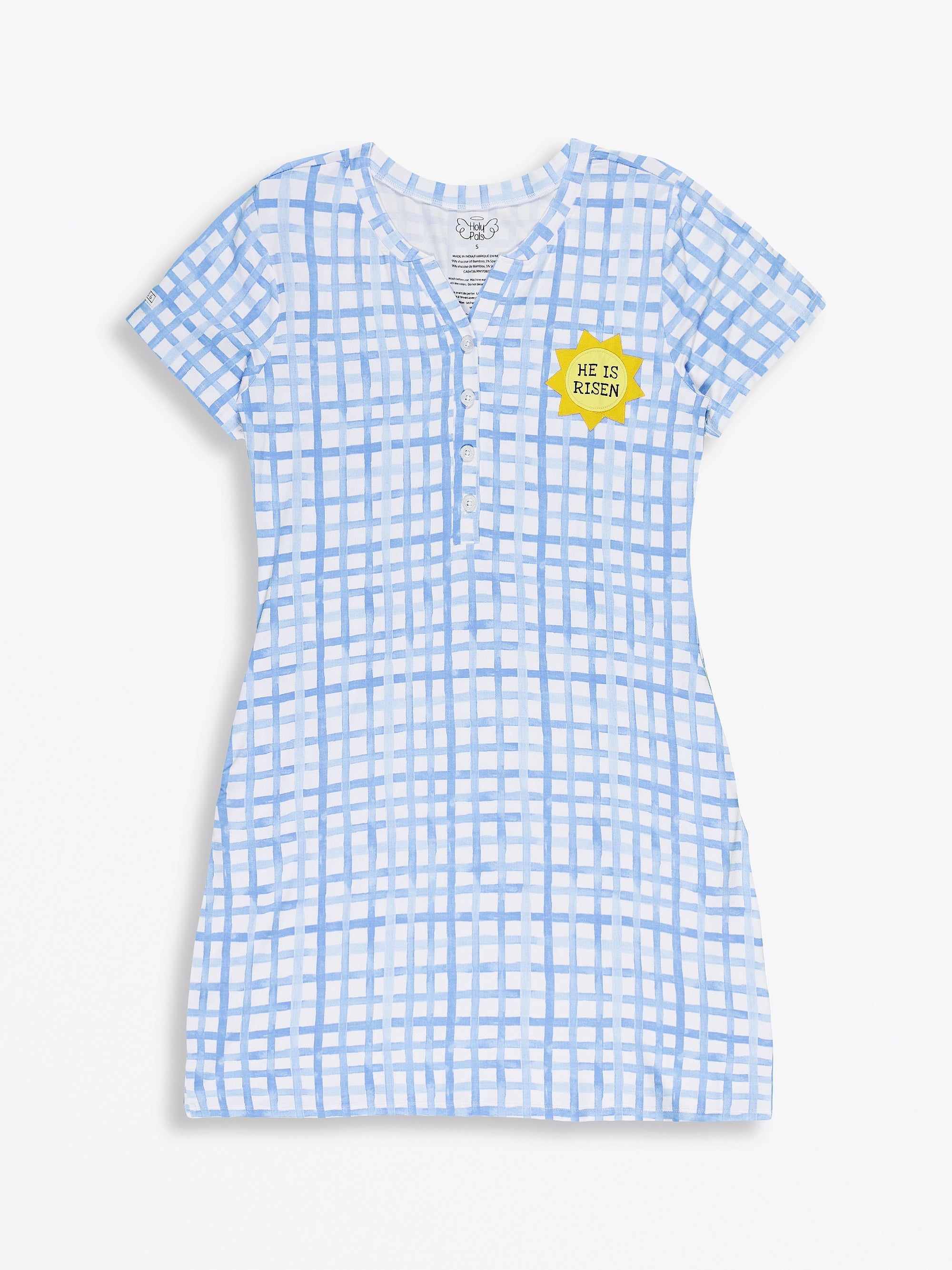 The Risen Son Womens Pj Nightgown Bamboo