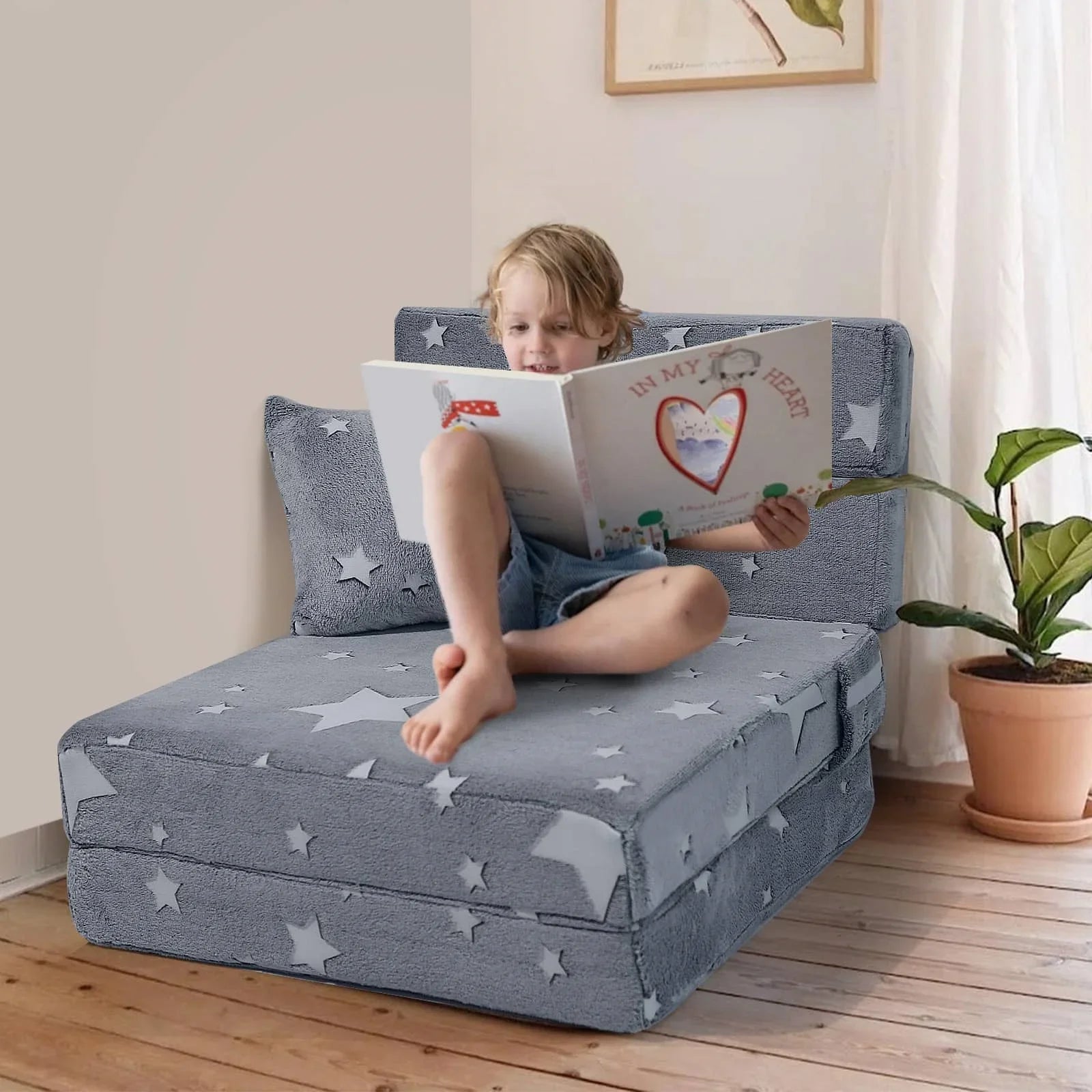 Convertible Kids Foldable Floor Mattress