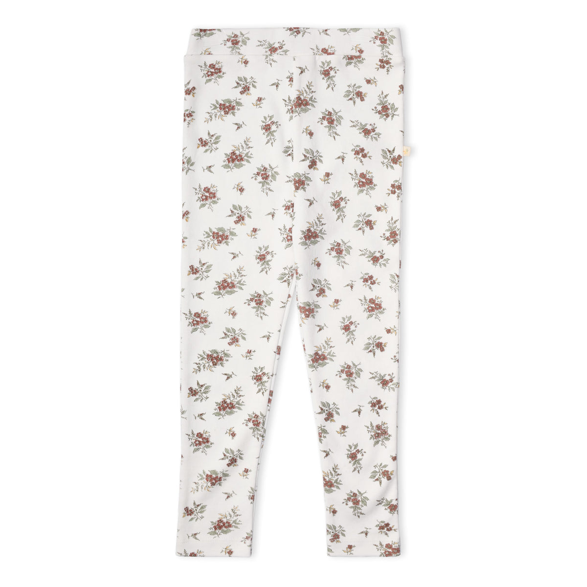 Organic Legging Set Of 2 - Winter Berry + Olive
