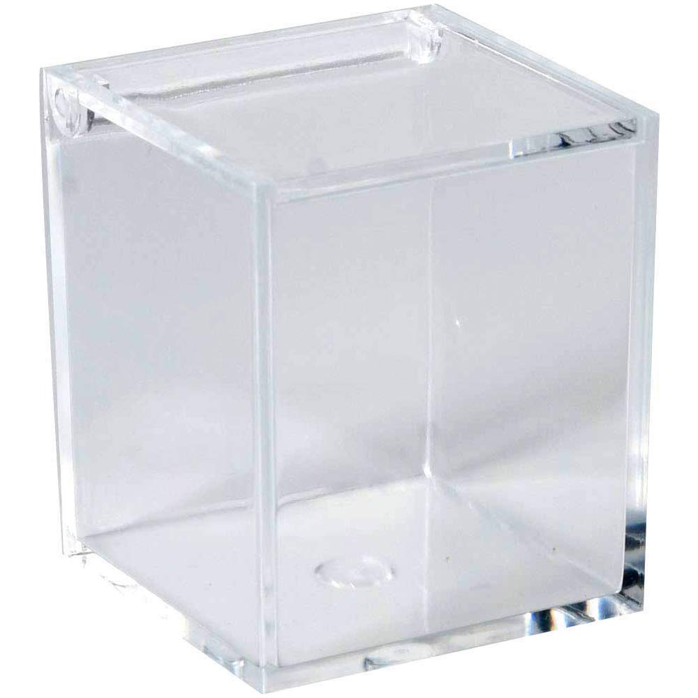 Clear Acrylic Boxes 12 Pack 2.36''x2.36''x2.76''