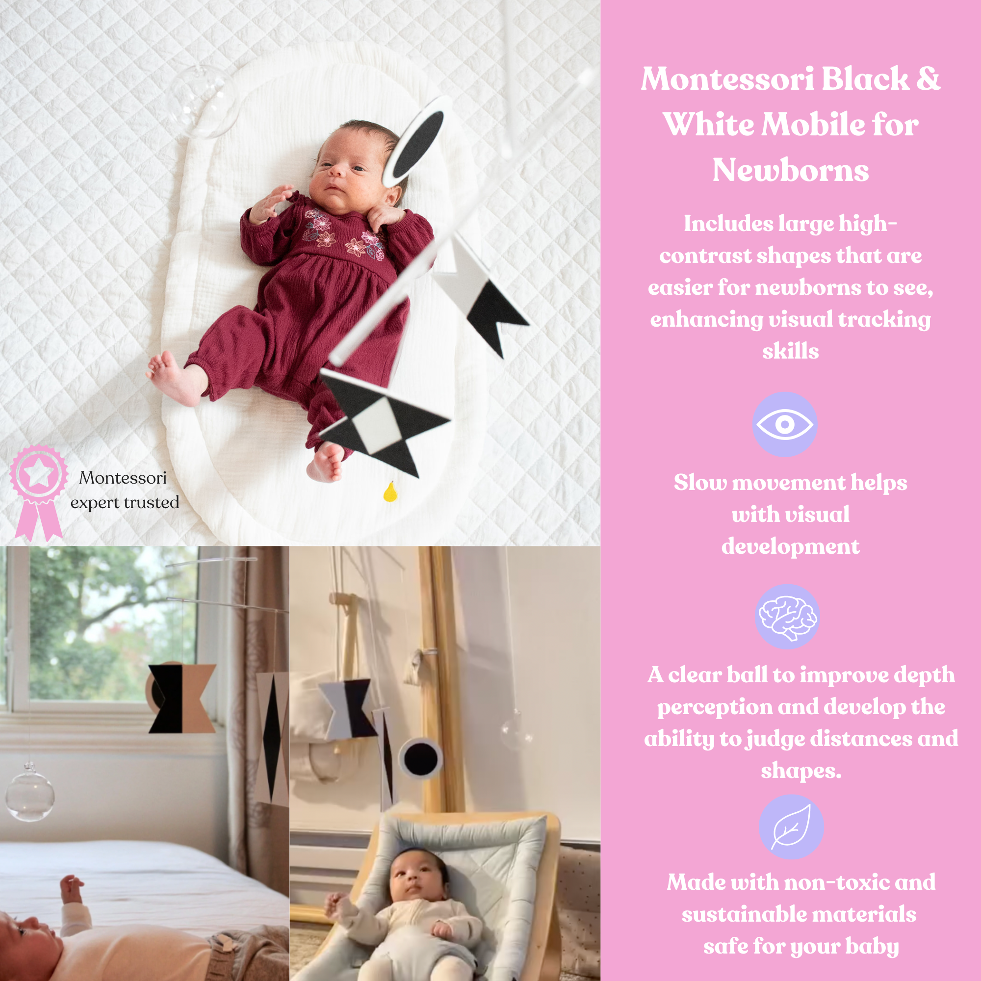 Montessori Newborn Starter Play Box