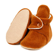 Organic Baby Booties, Newborn Booties Basic, Taba