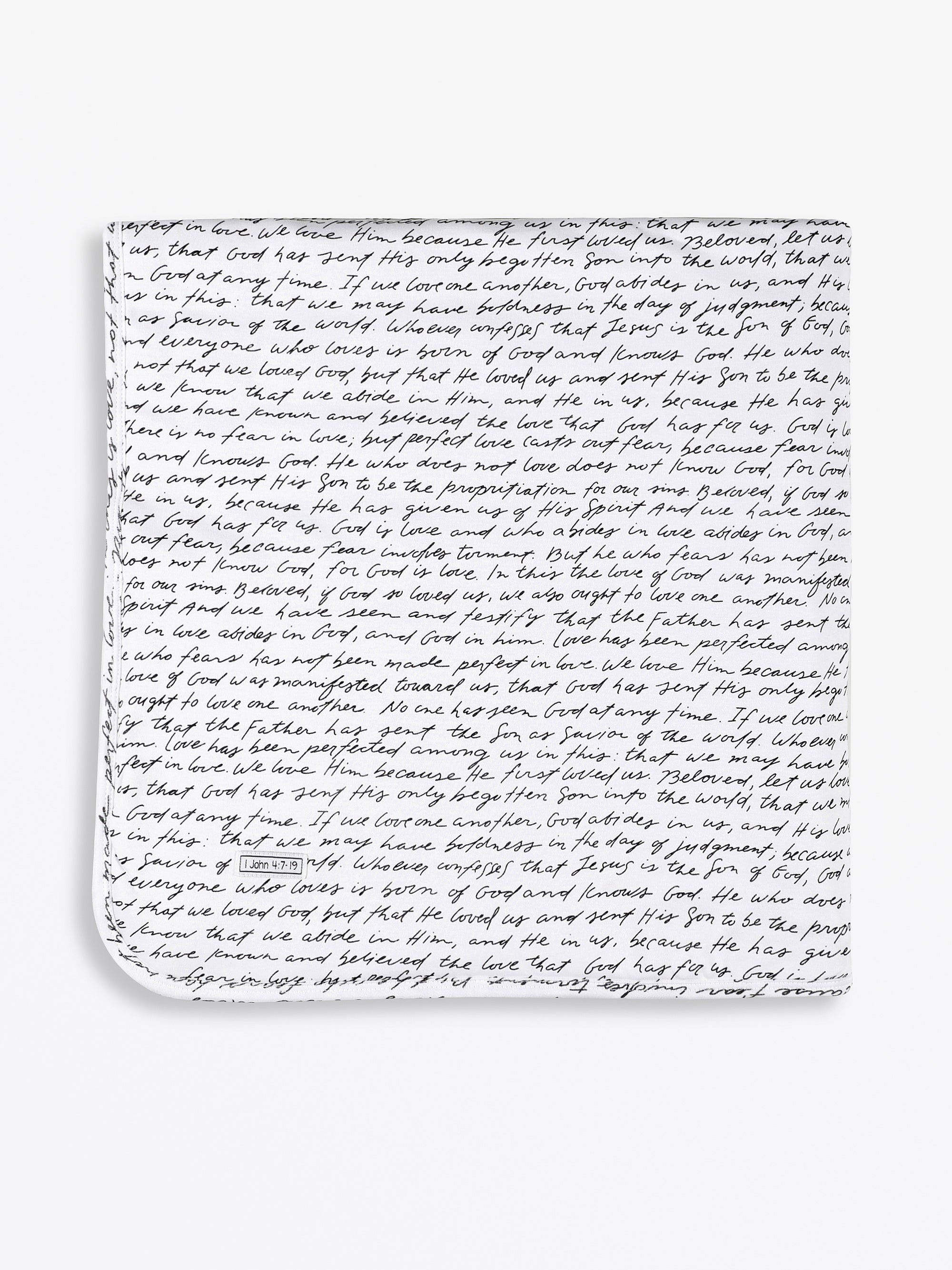 Love One Another Blanket Cotton